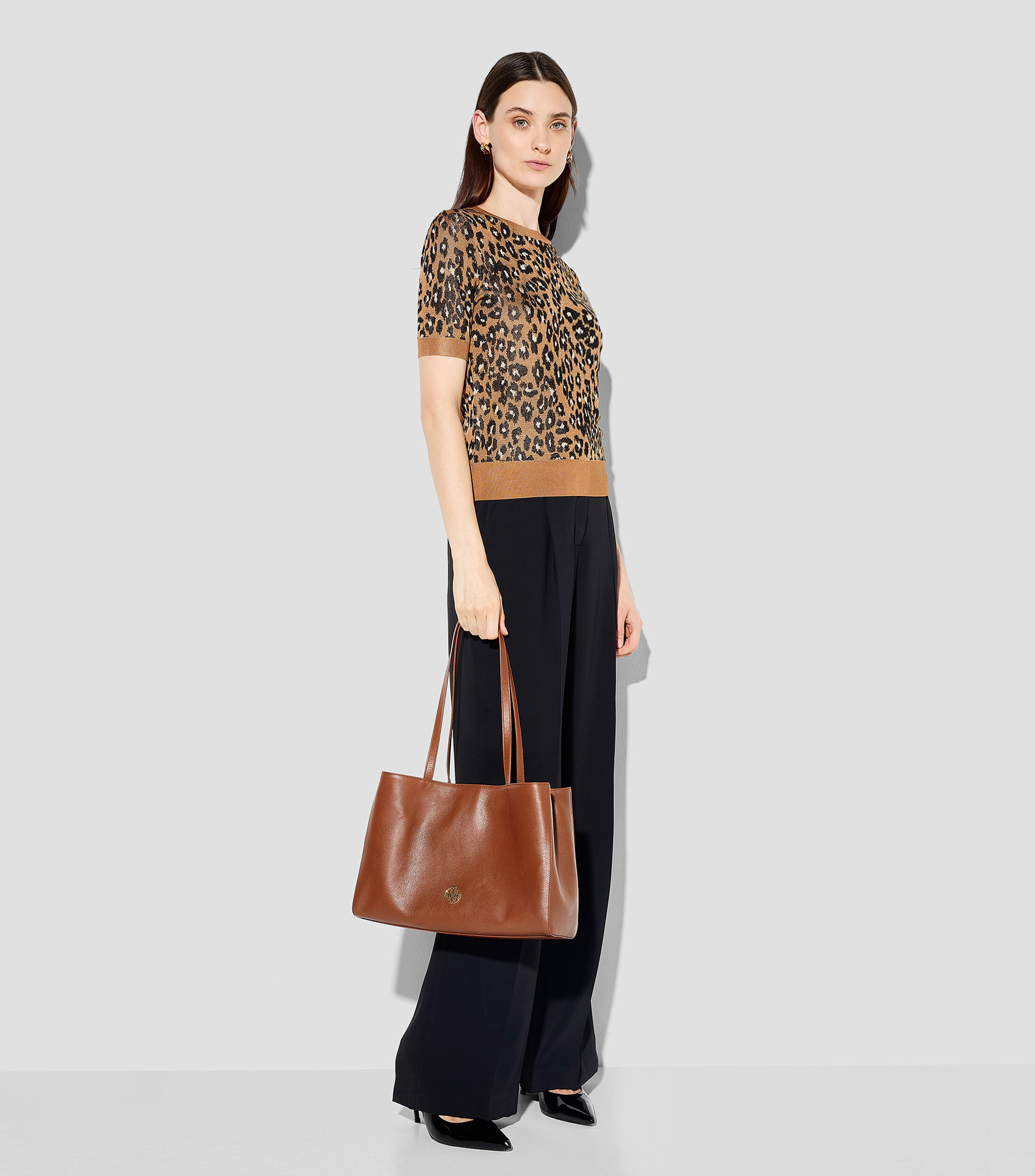 Bolsa Tote en piel Mujer