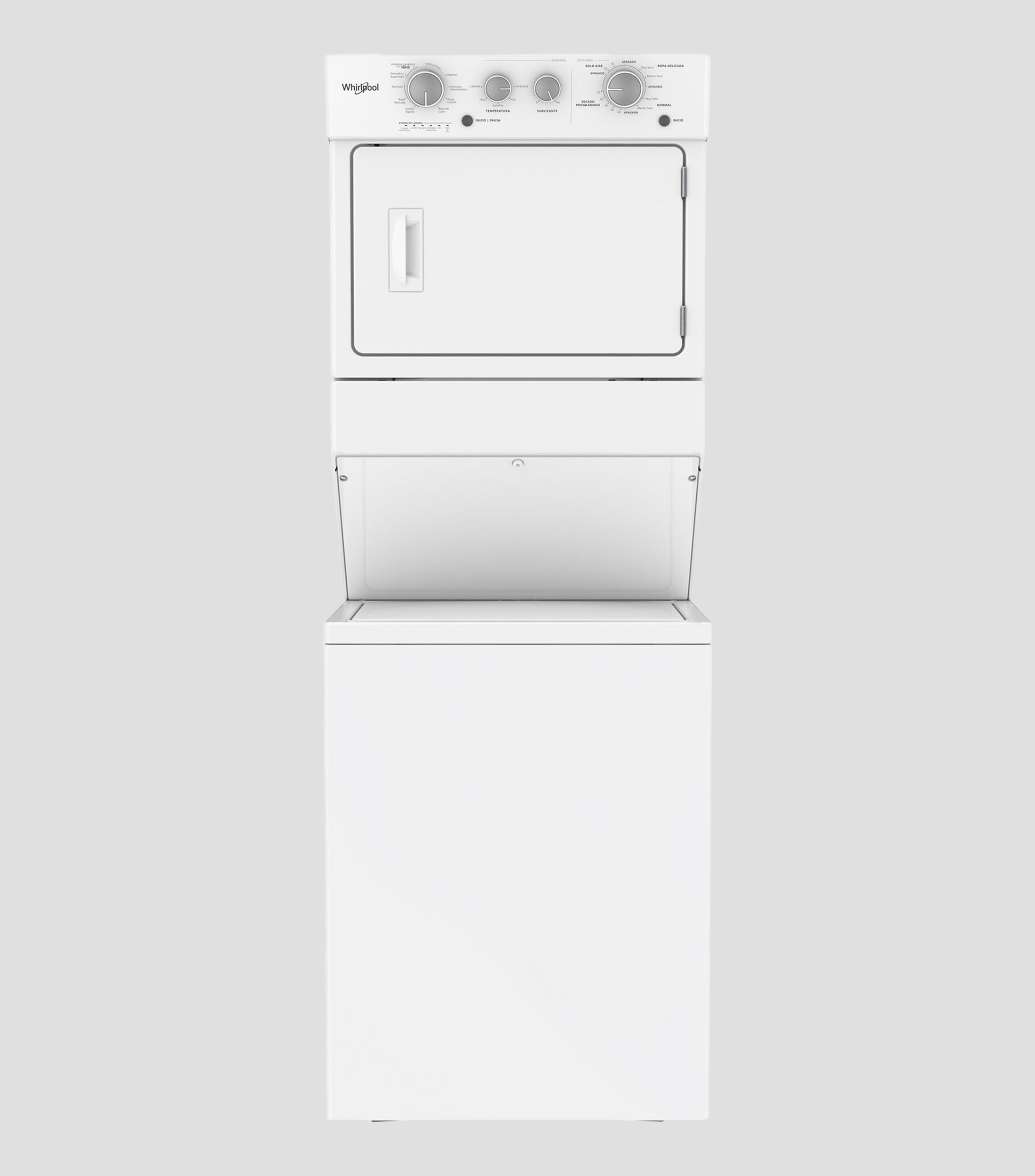Centro de Lavado Eléctrico de Carga Superior 20 Kg Blanco