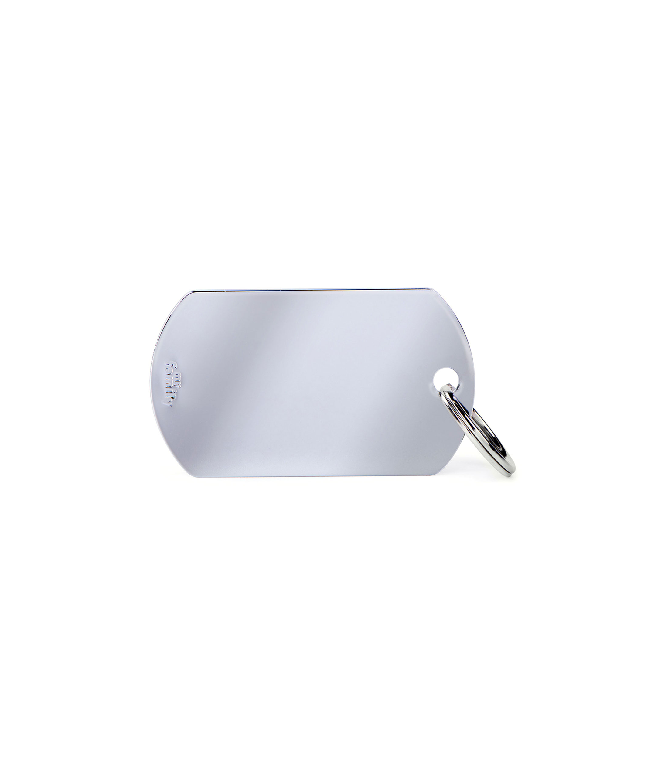 Placa para Mascota Basic Militar en metal