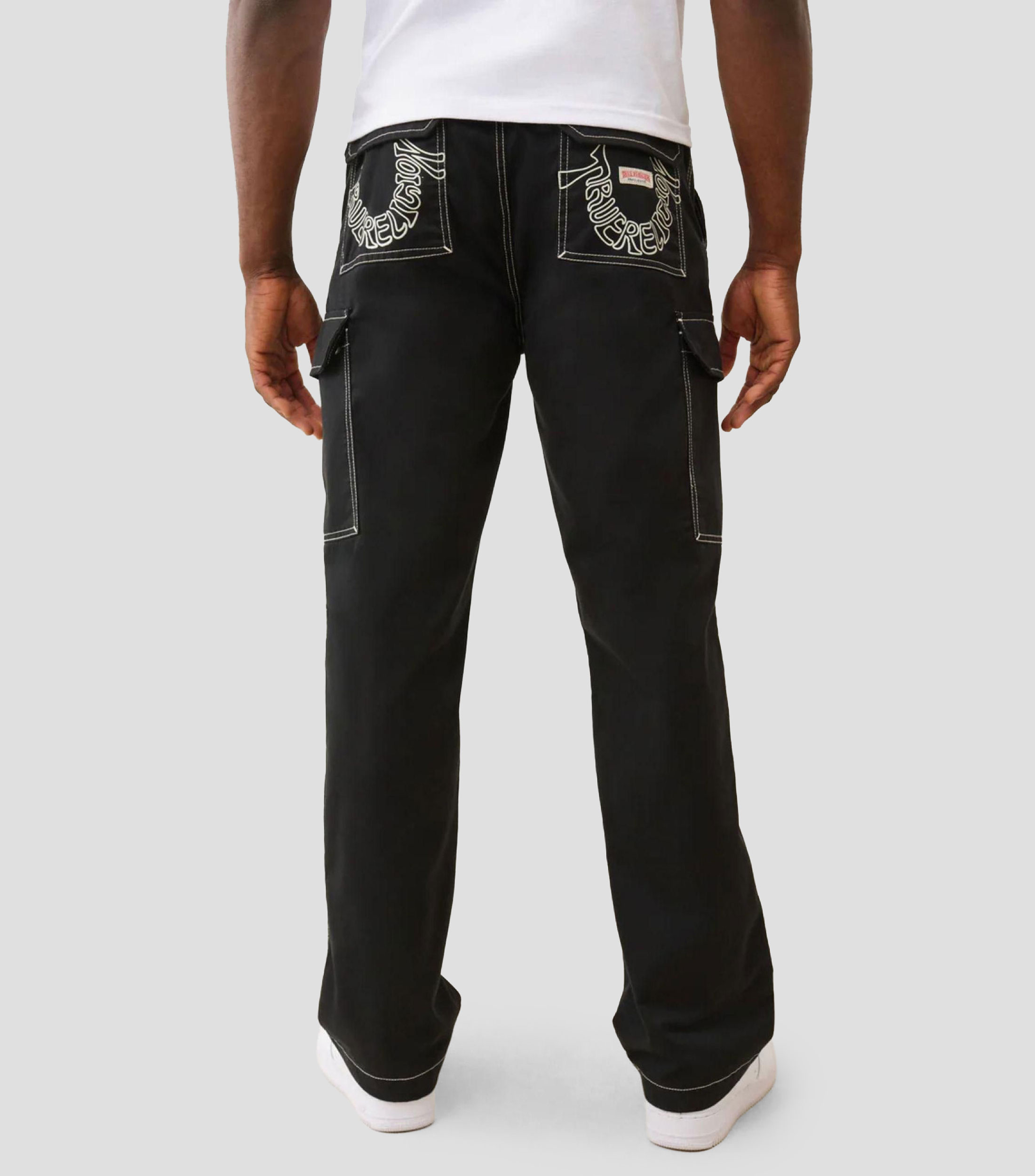 Jeans de corte cargo Hombre