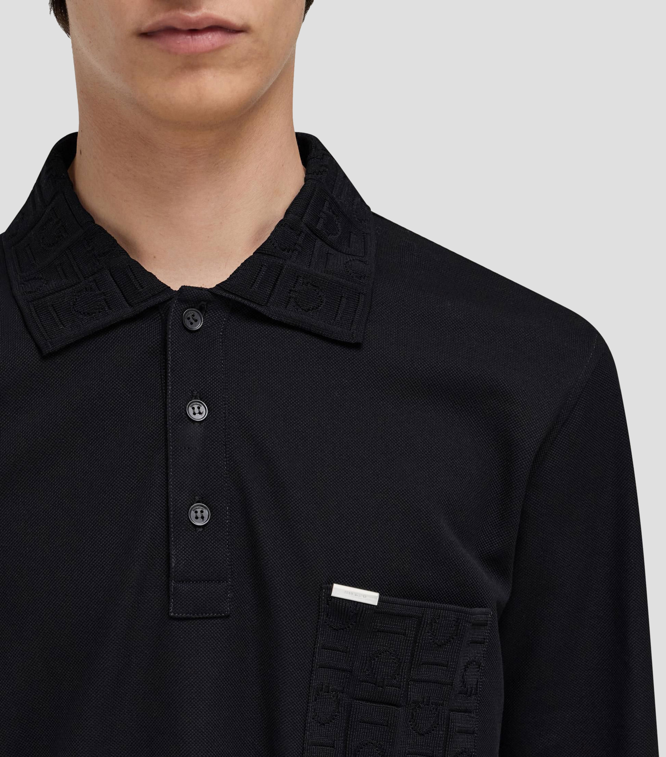 Polo manga corta con bolsillo Hombre