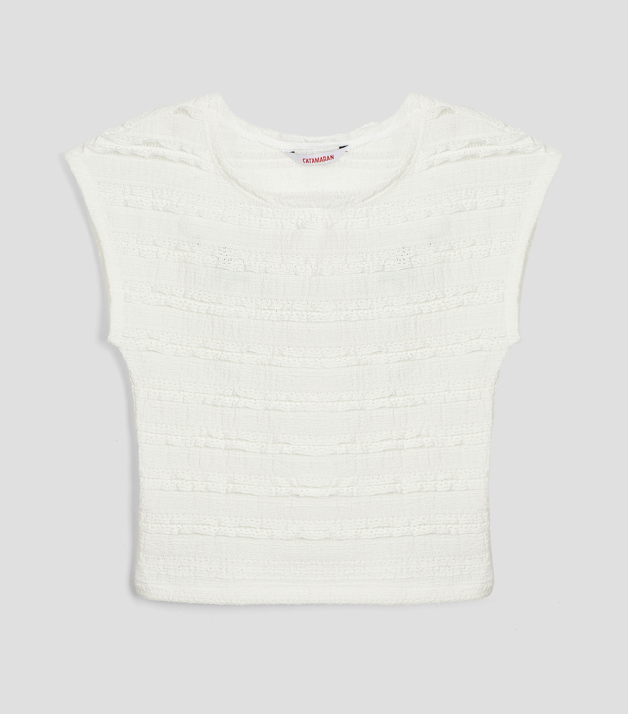 Blusa lisa manga corta Niña