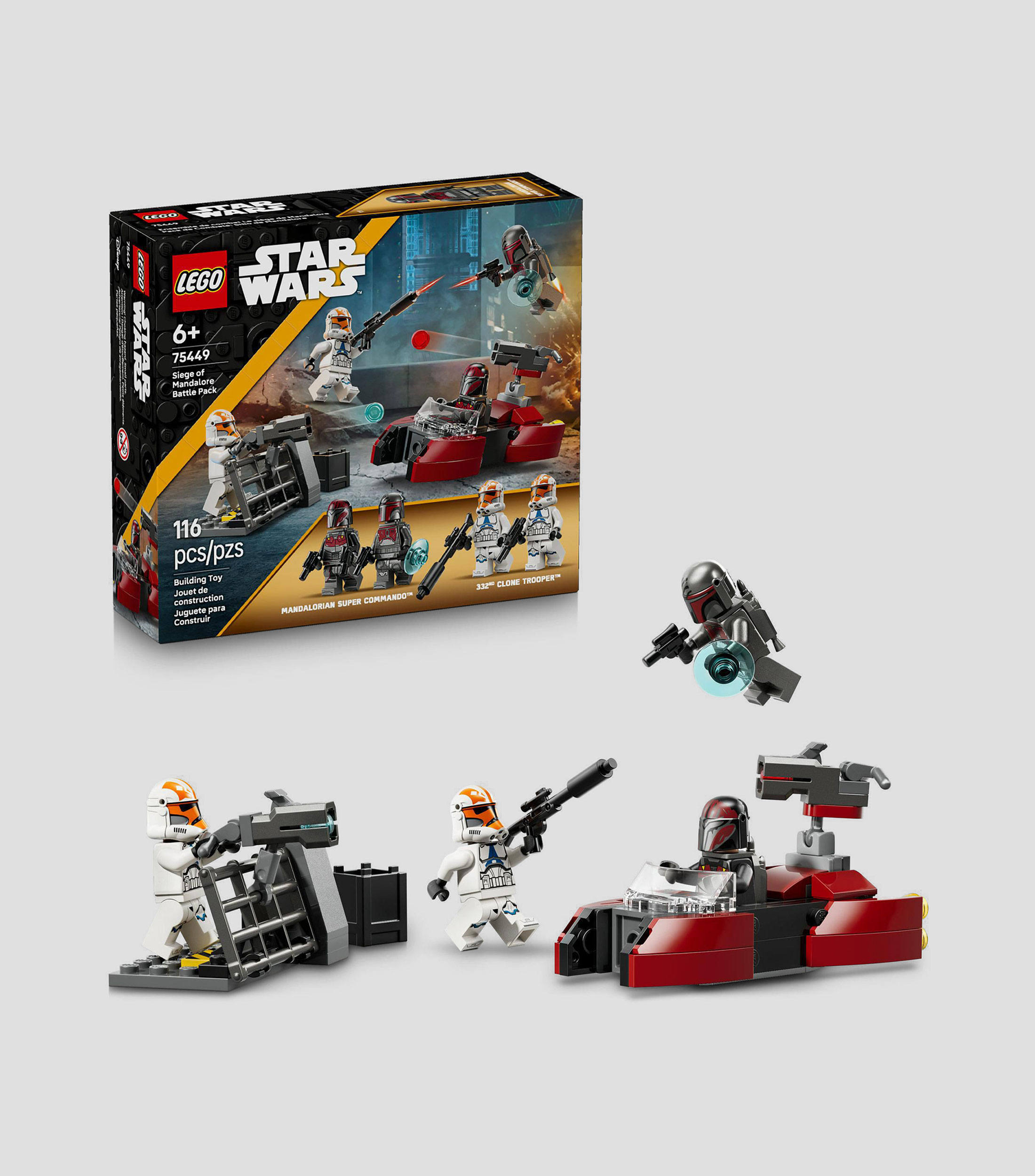 Lego Star Wars Pack de Combate Sitio de Mandalore