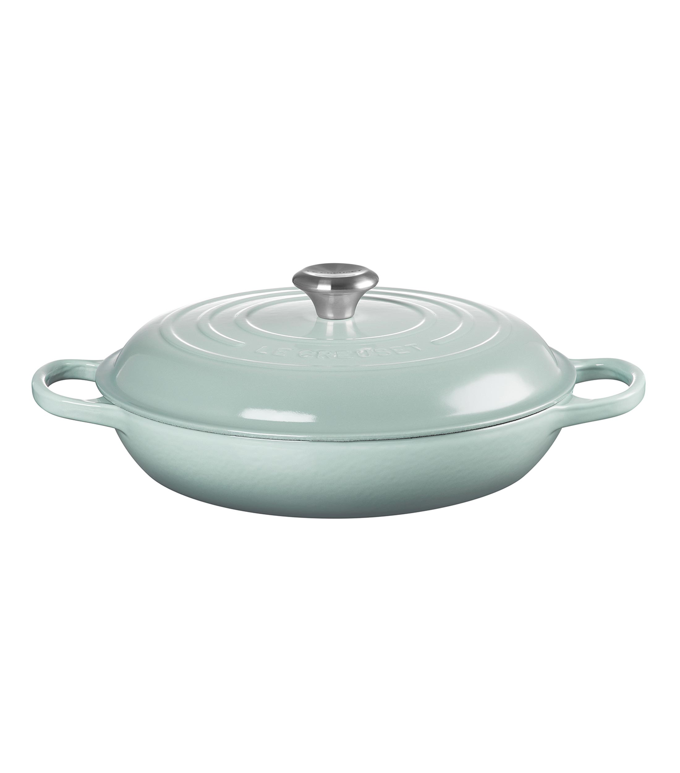 Cacerola Buffet en hierro colado Sea Salt 3.5 L azul