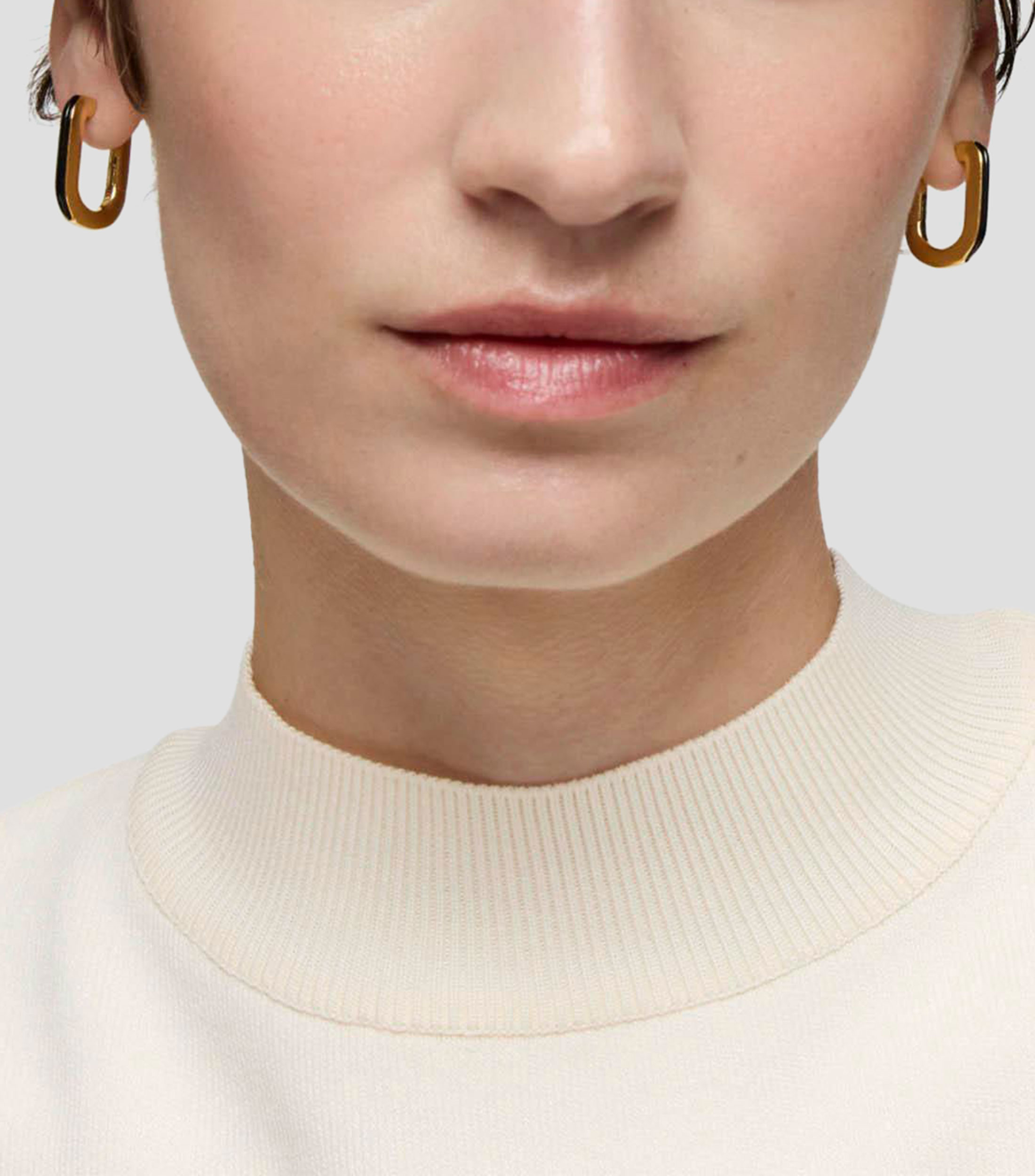 Aretes en plata Line Mujer