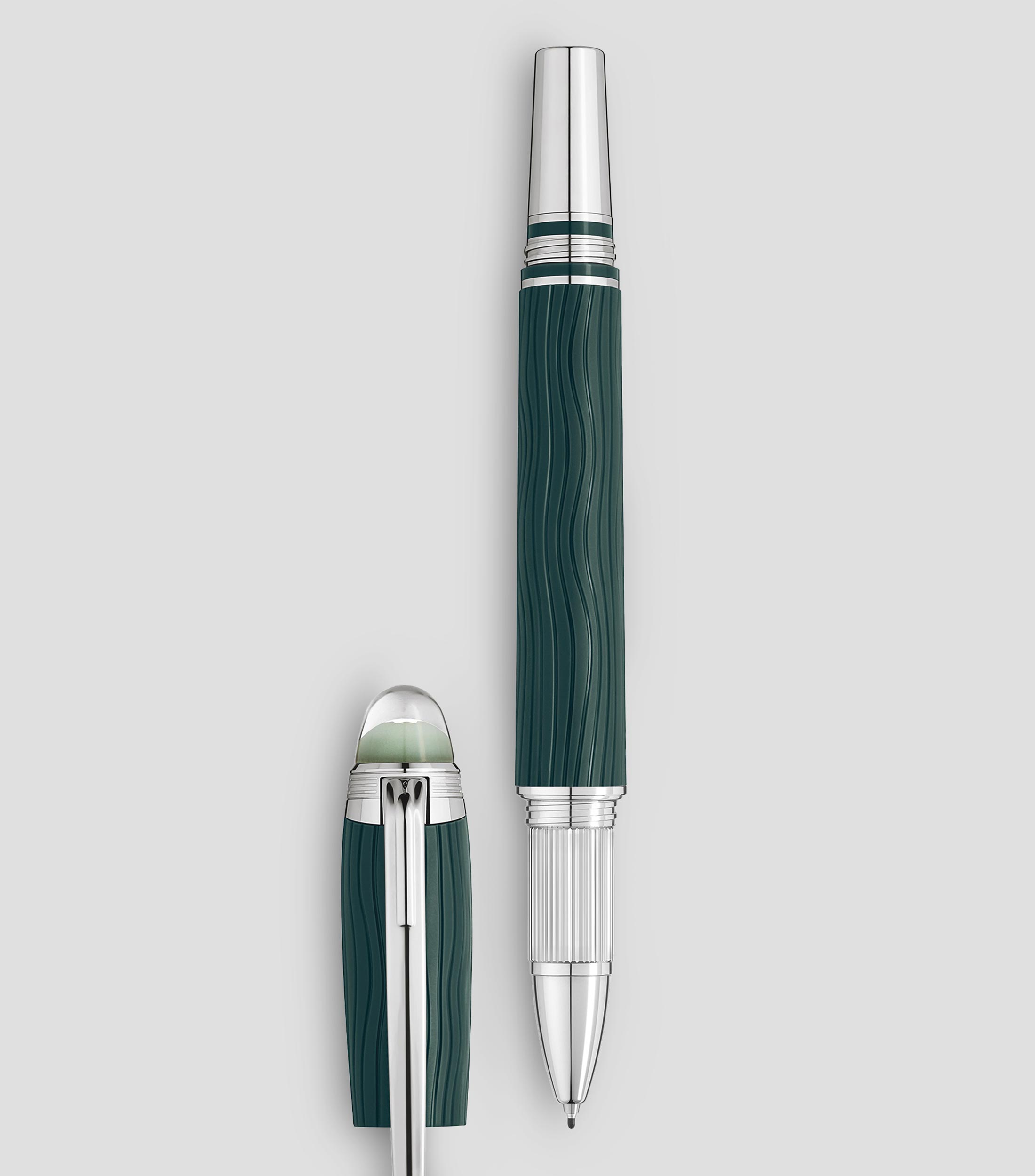 Pluma Fineliner StarWalker Polar Green Precious Resin
