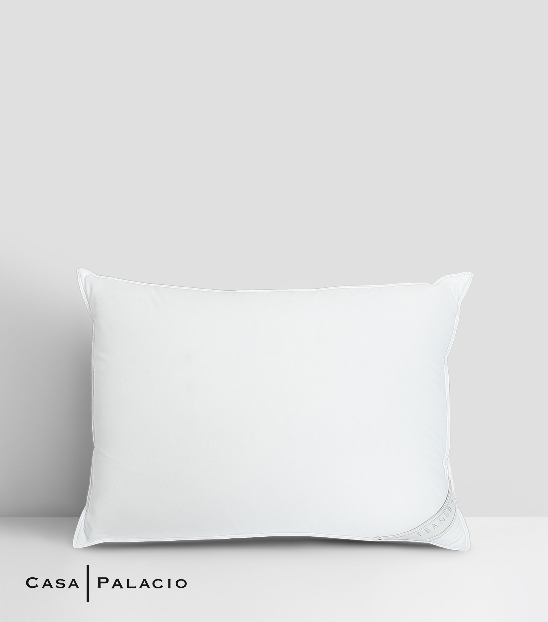 Almohada Soft Cortina Estandar Pillow Plumon de Ganso Suave Blanca