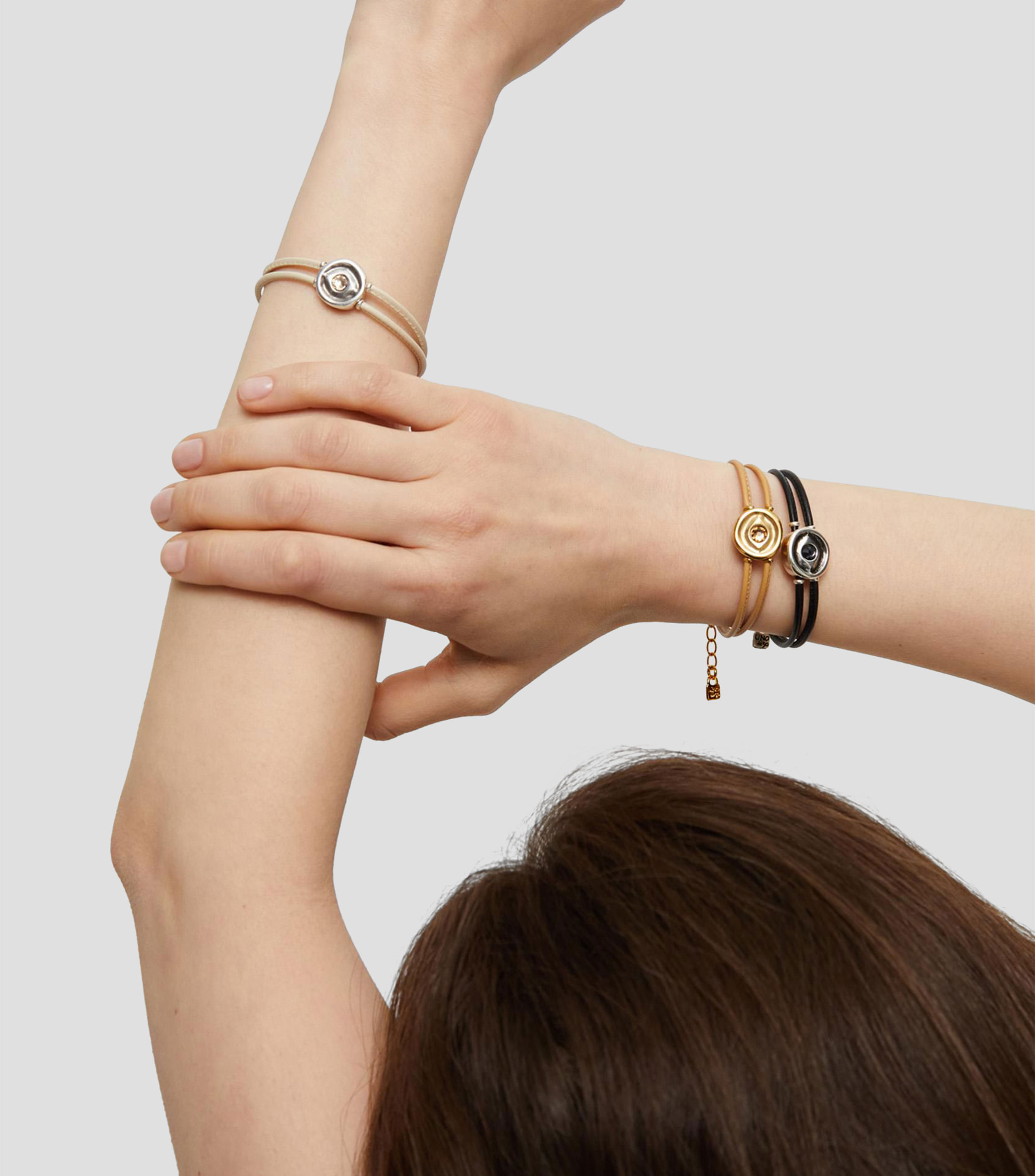 Pulsera marfil Mujer