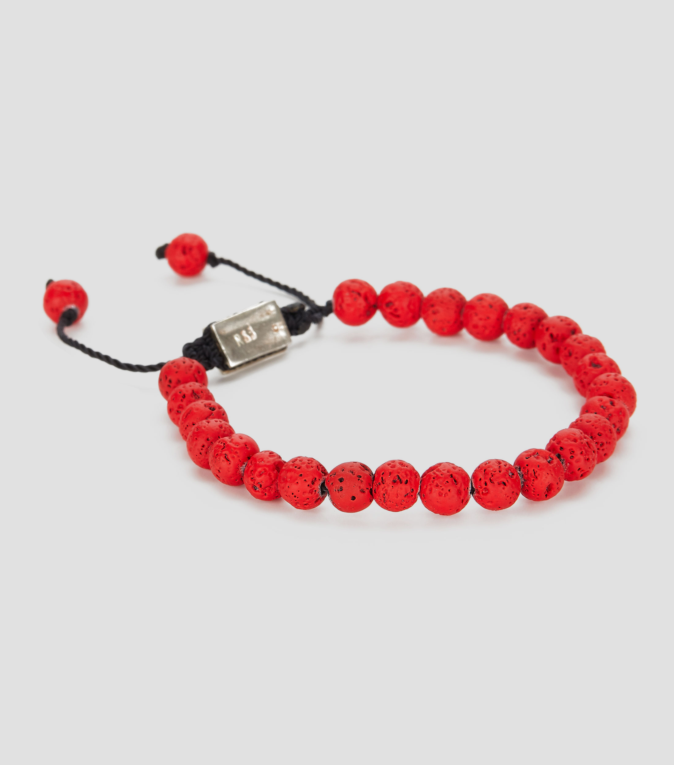 Pulsera roja con sodalita Hombre