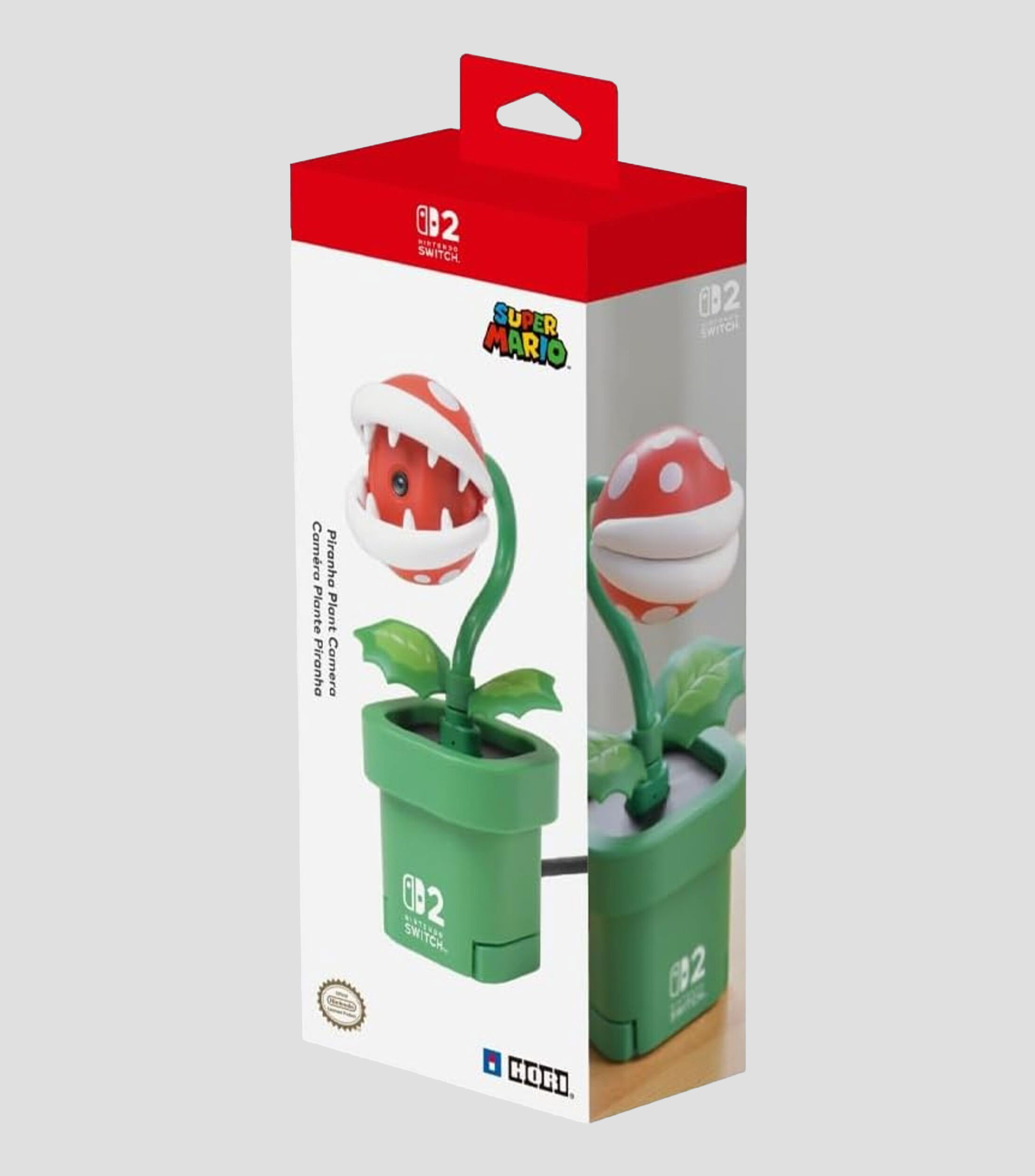 Cámara USB para Nintendo Switch 2 Planta Piraña
