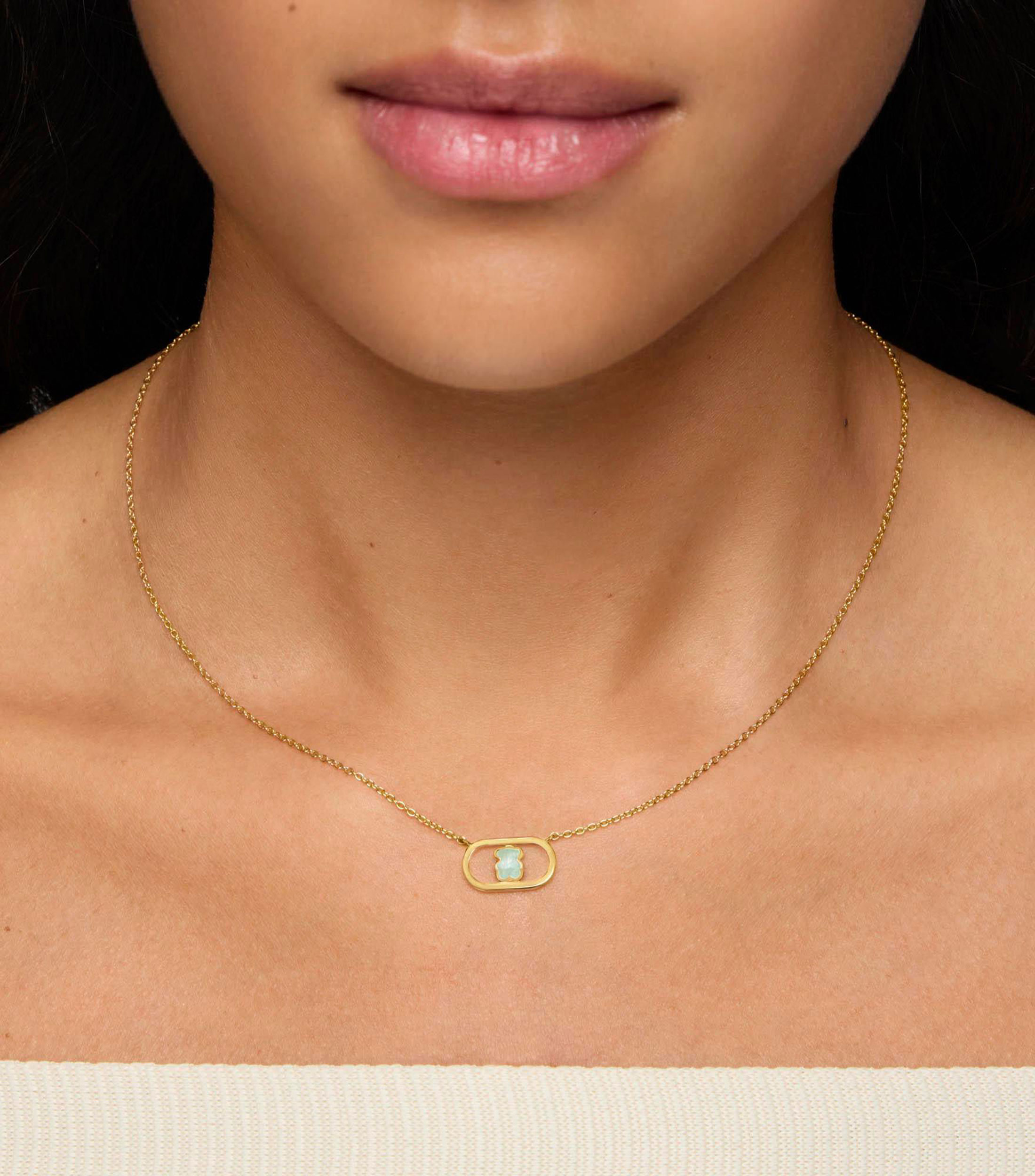 Collar en plata Camille Mujer