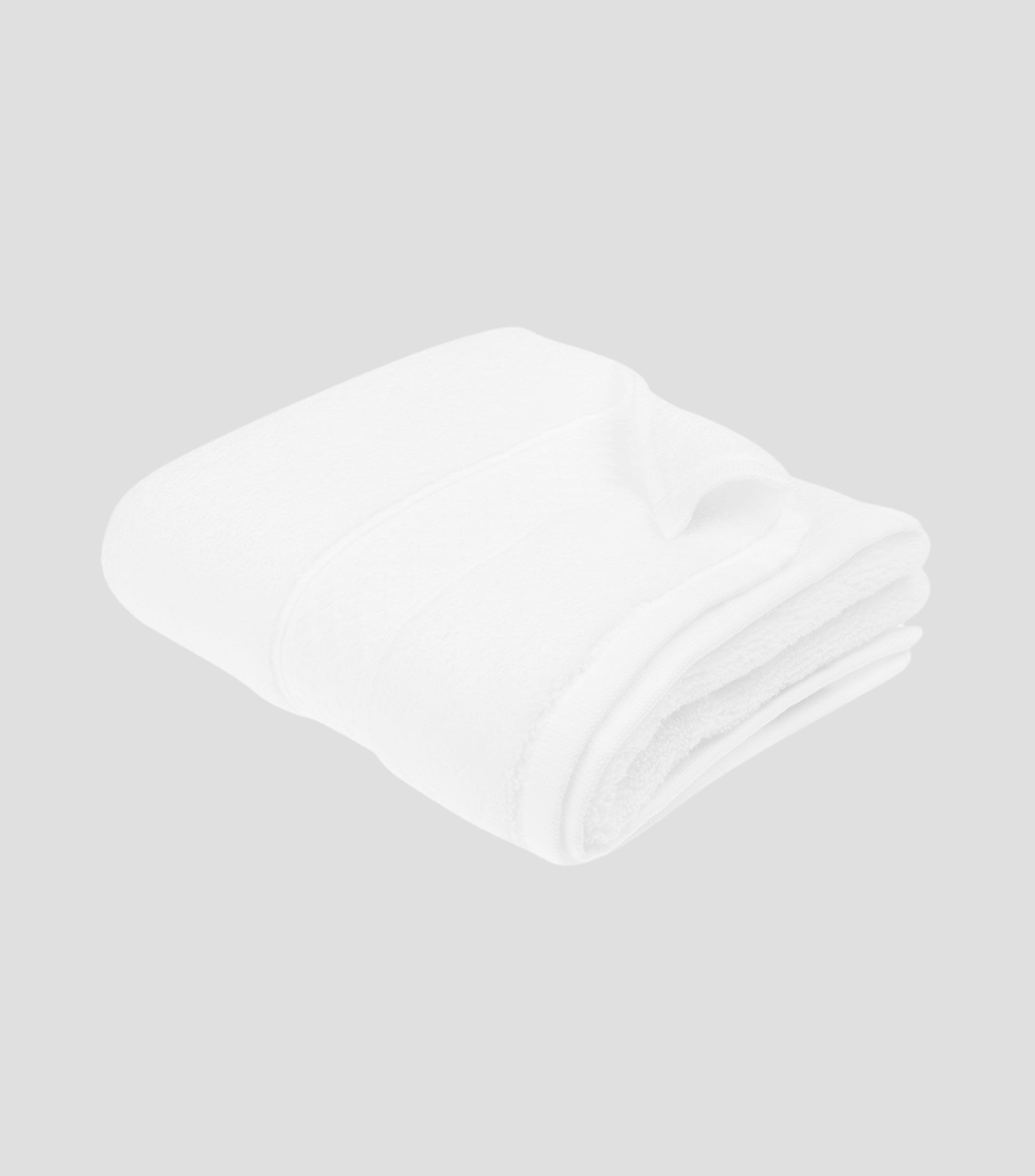 Toalla de manos blanca