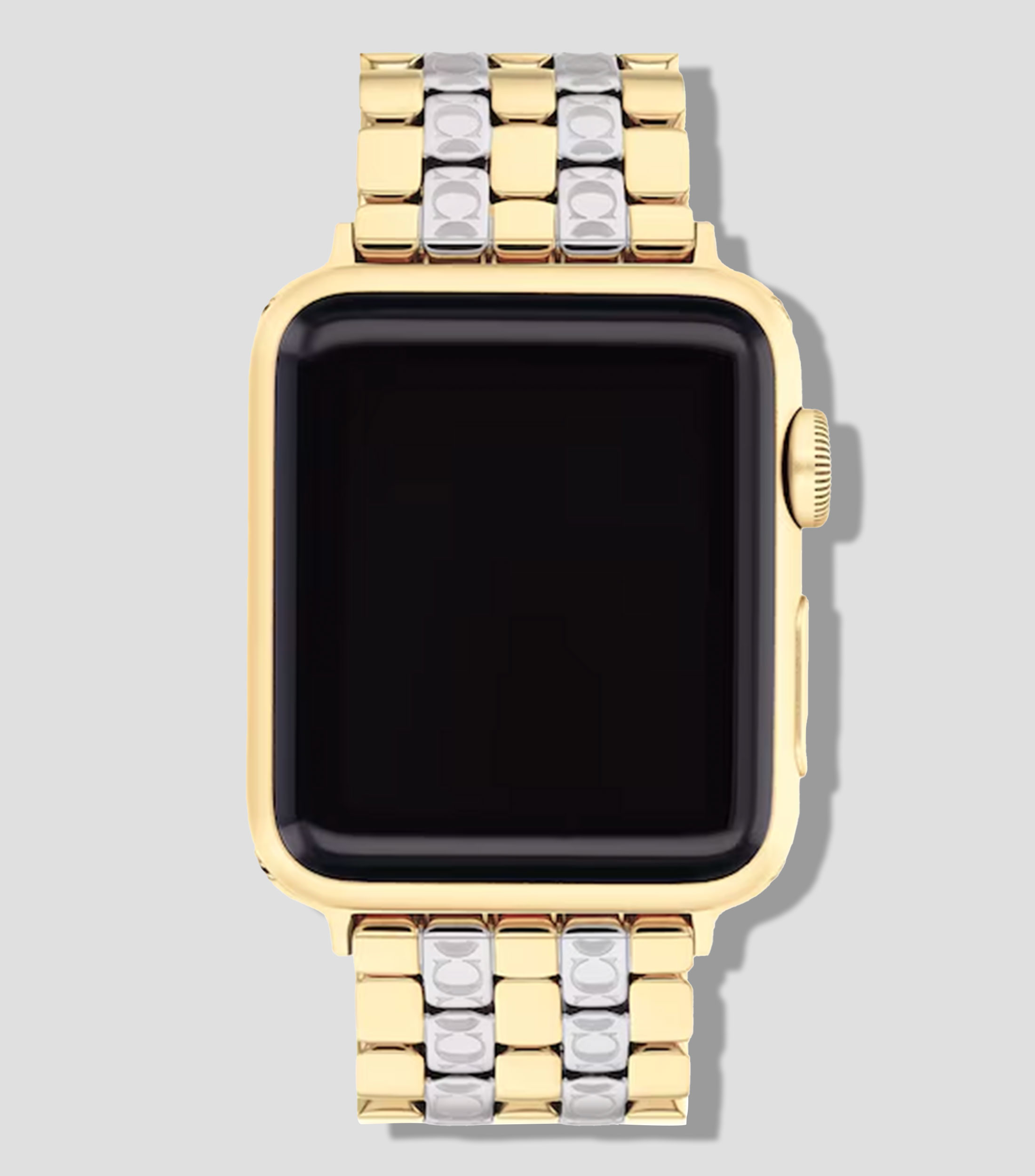 Extensible para Apple Watch en Acero inoxidable plateado, oro amarillo
