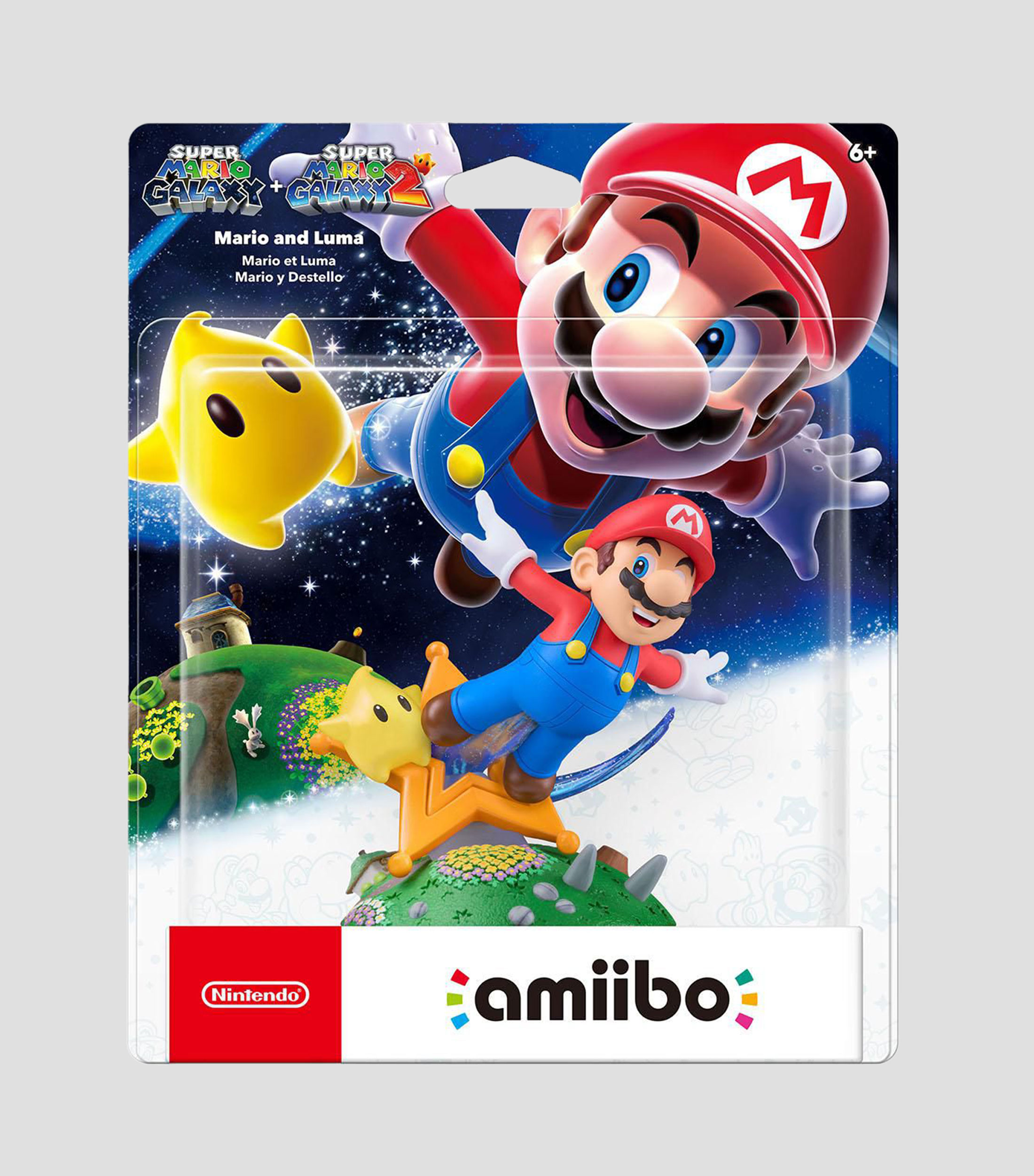 Figura amiibo Mario & Luma para Nintendo Switch/Nintendo Switch 2