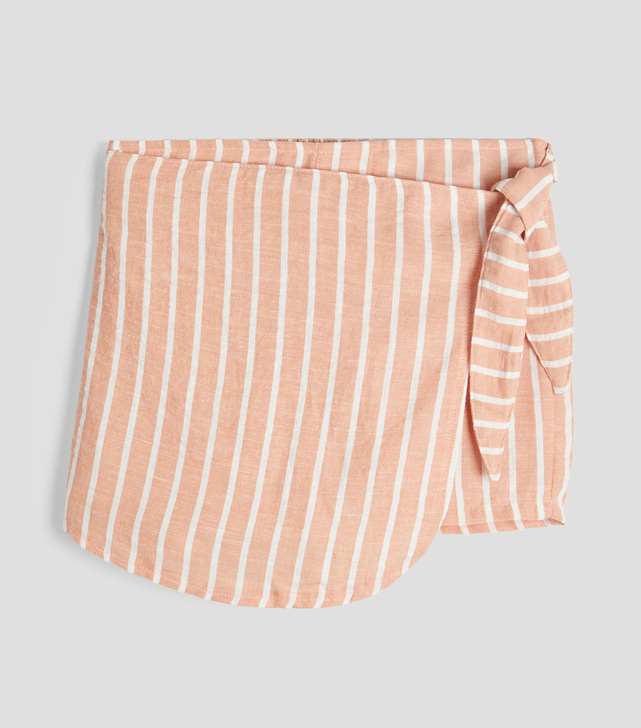 Falda tipo short a rayas Niña