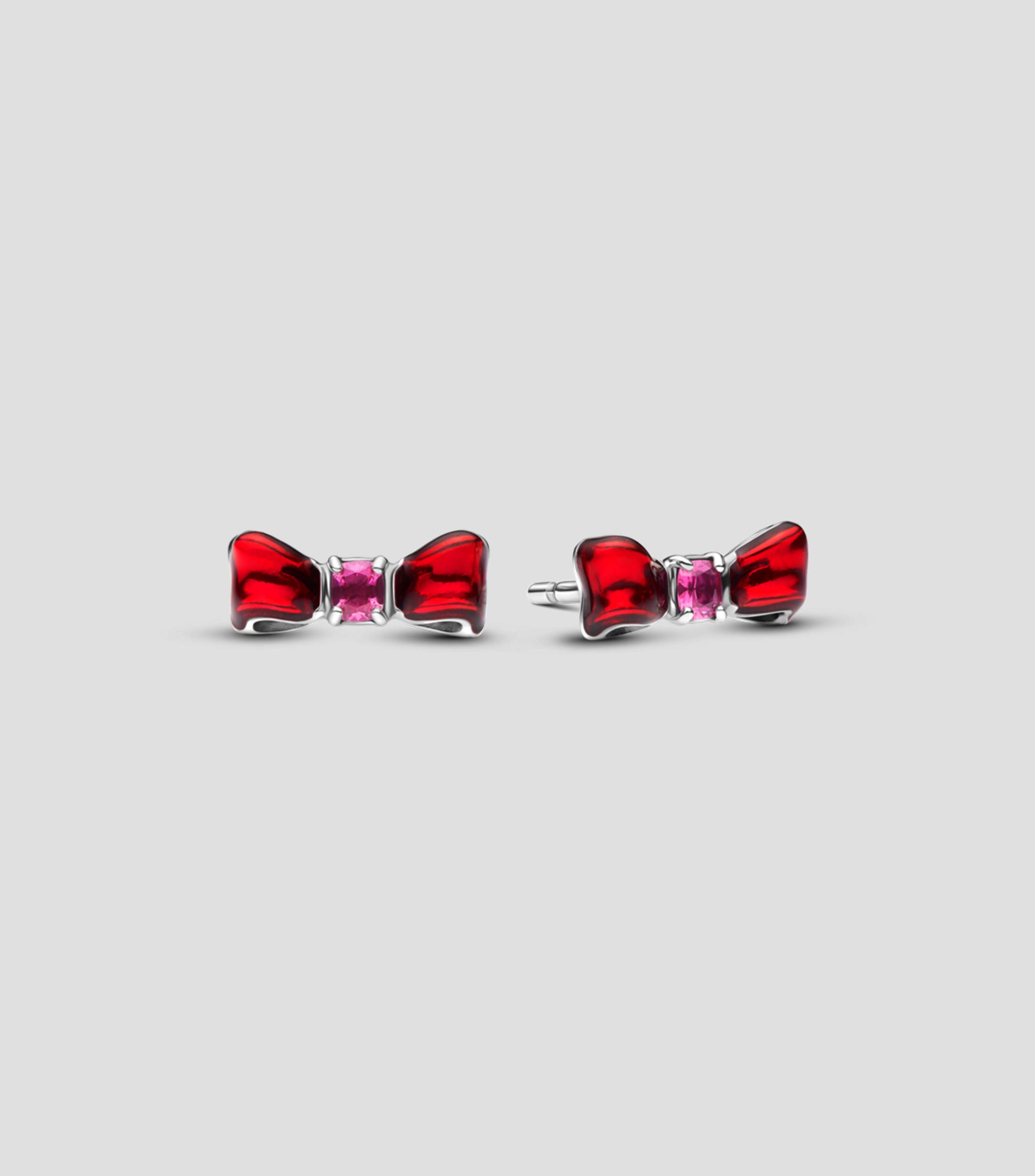 Aretes de Perno con Lazo de Blancanieves de Disney Mujer