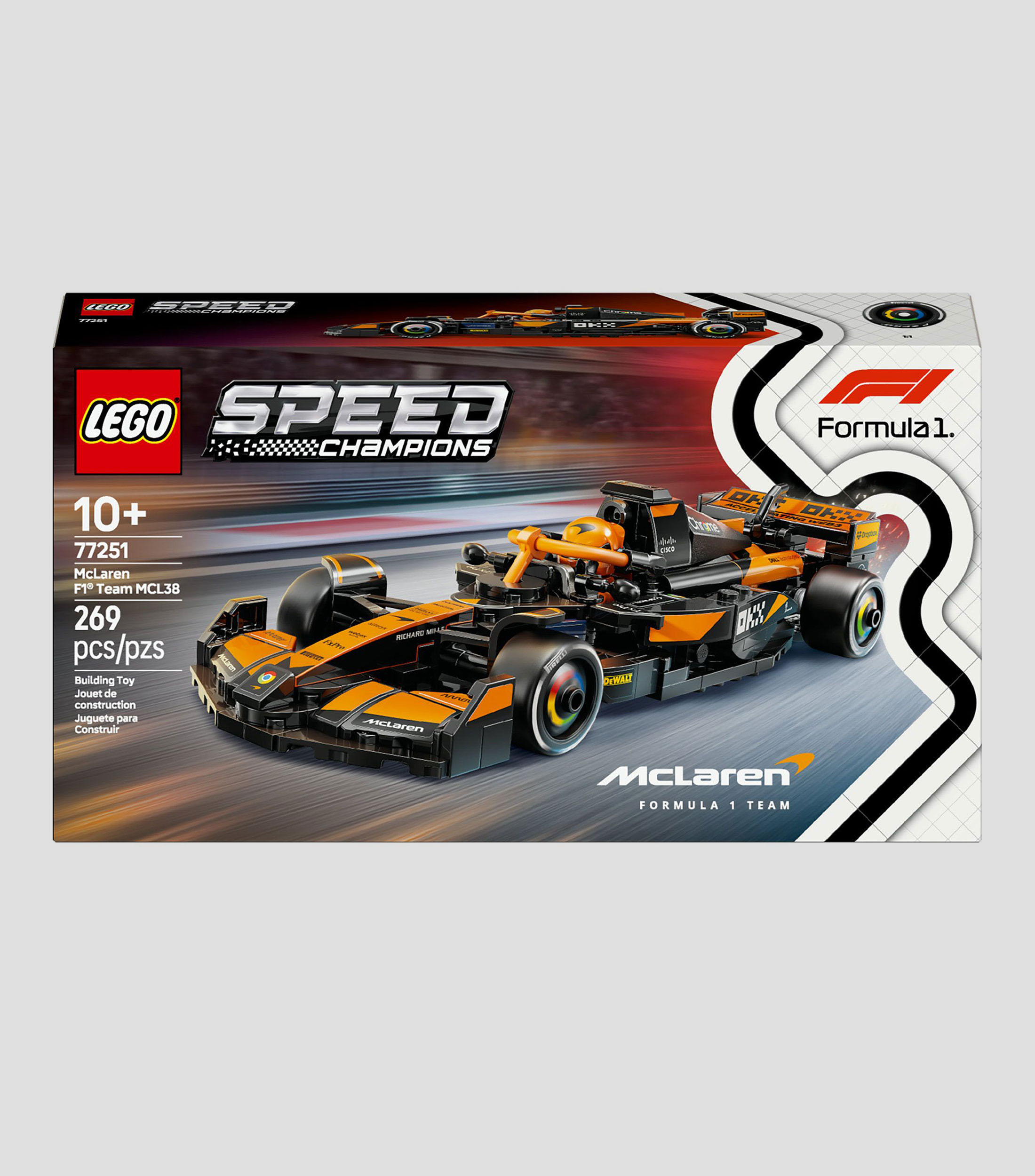 Lego Speed Champions Auto de Carreras McLaren F1 Team MCL38 77251