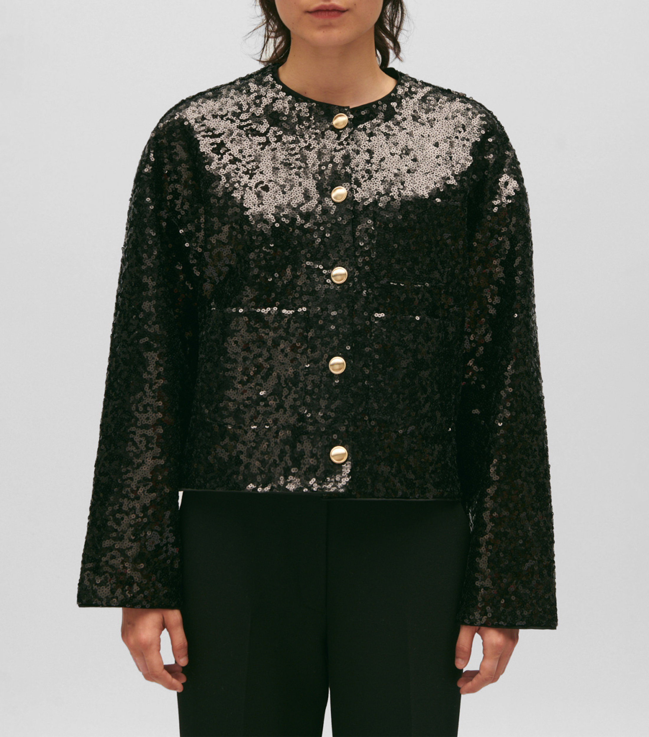 Cardigan Claudie Pierlot Avec Cachemire Bleu - Taille 3 - Occasion Très Bon état