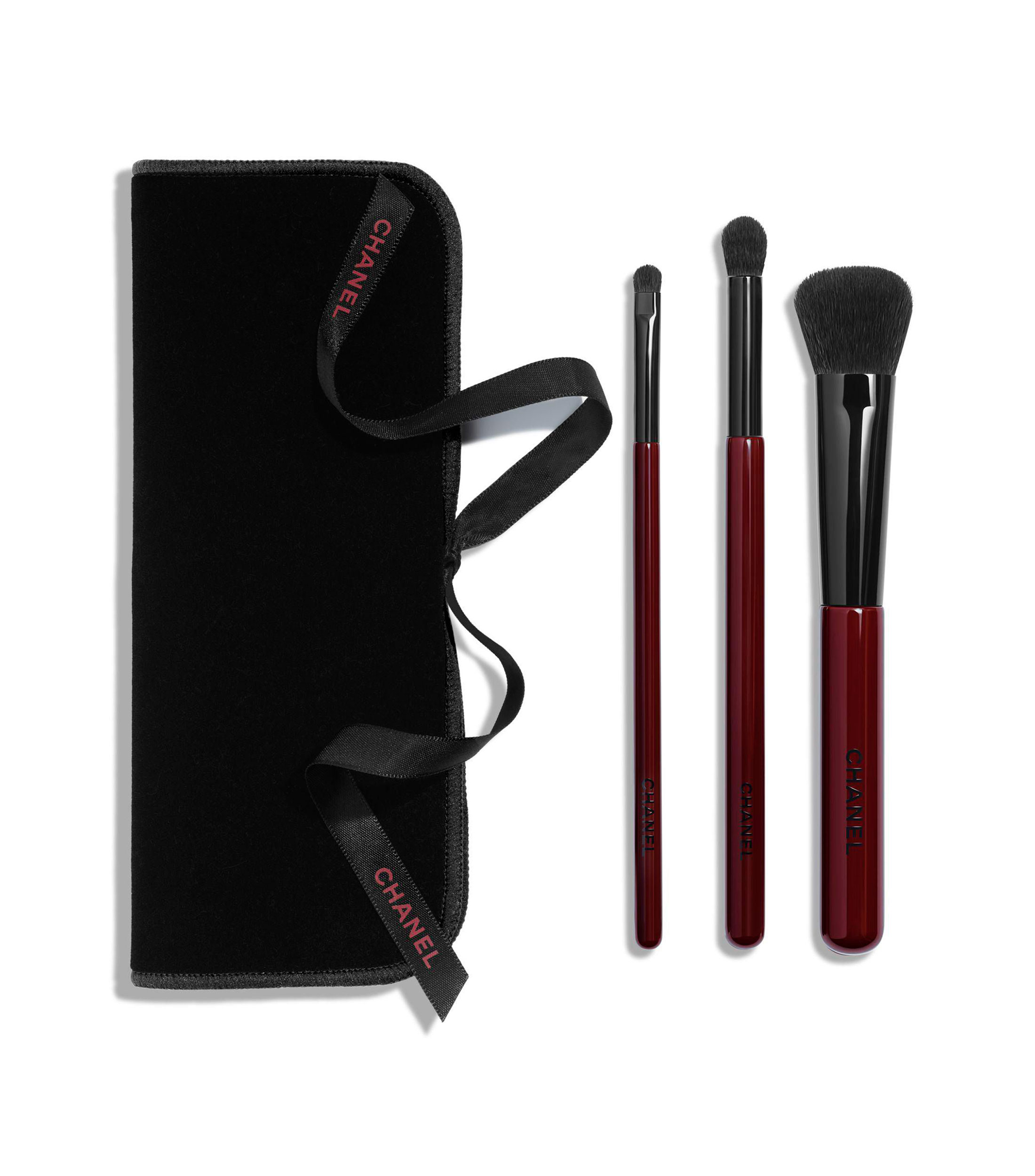 ESTUCHE CON 3 BROCHAS PROFESIONALES