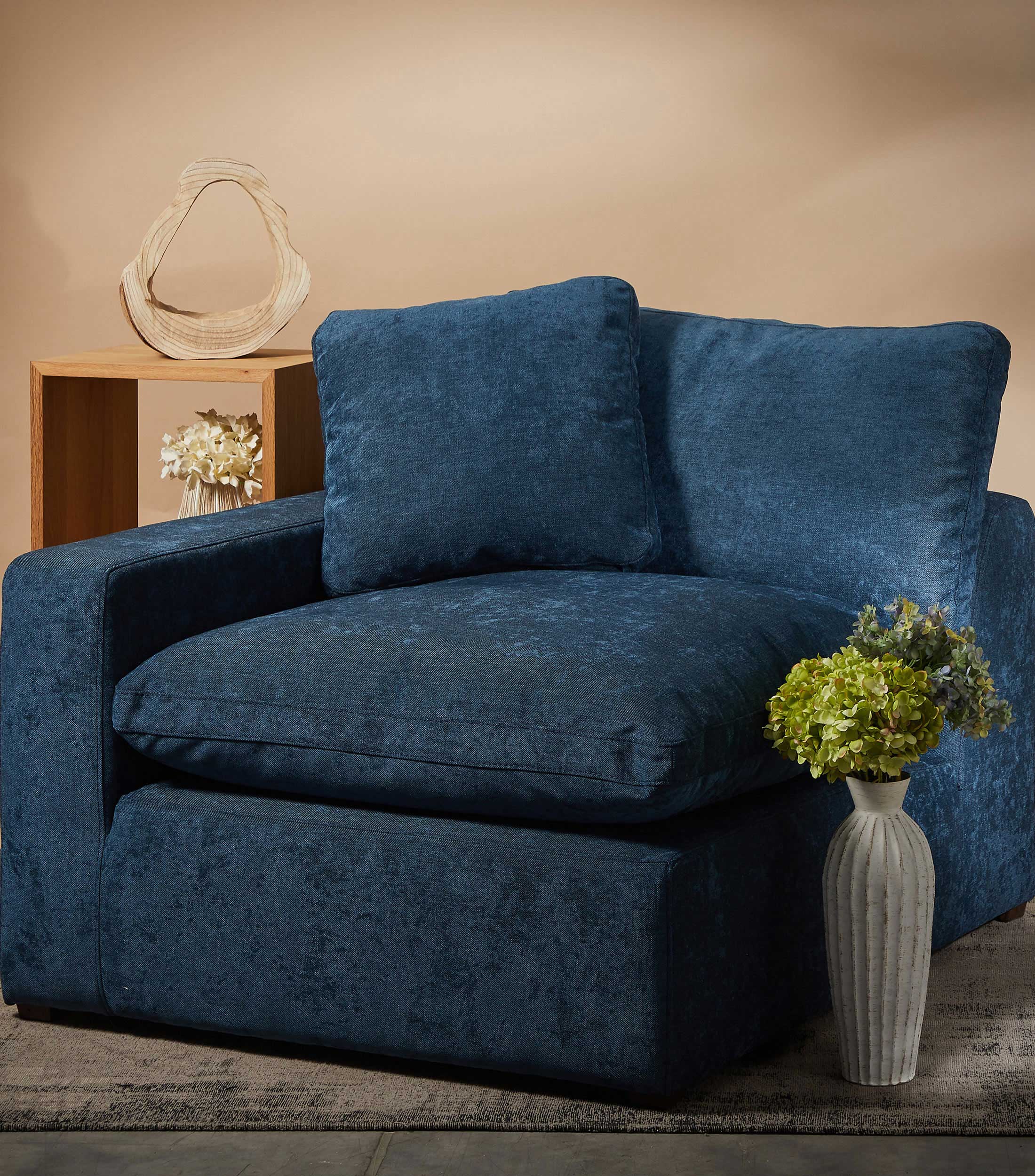 Sillon Izquierdo Serena Azul
