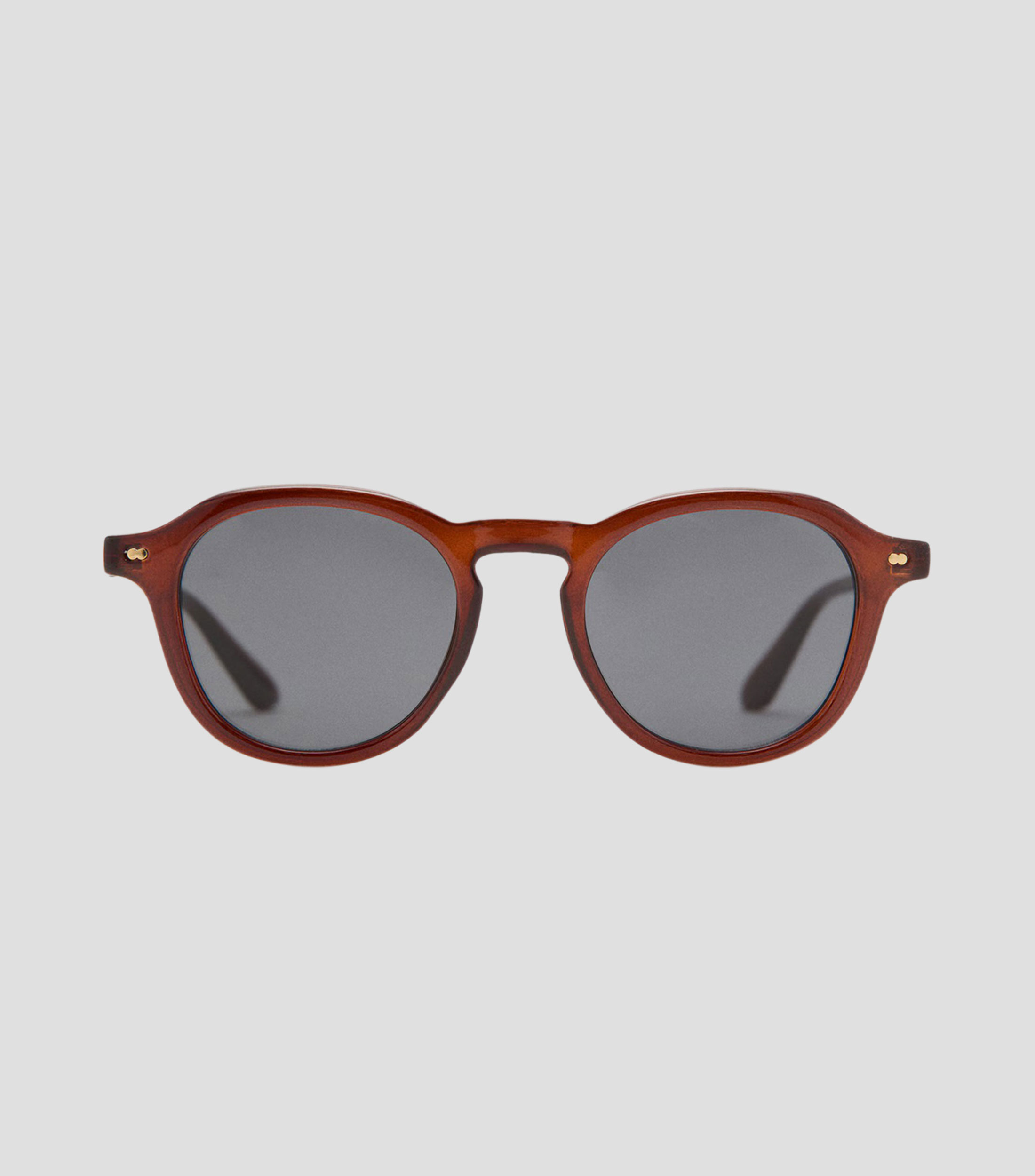 Lentes de sol redondos Hombre