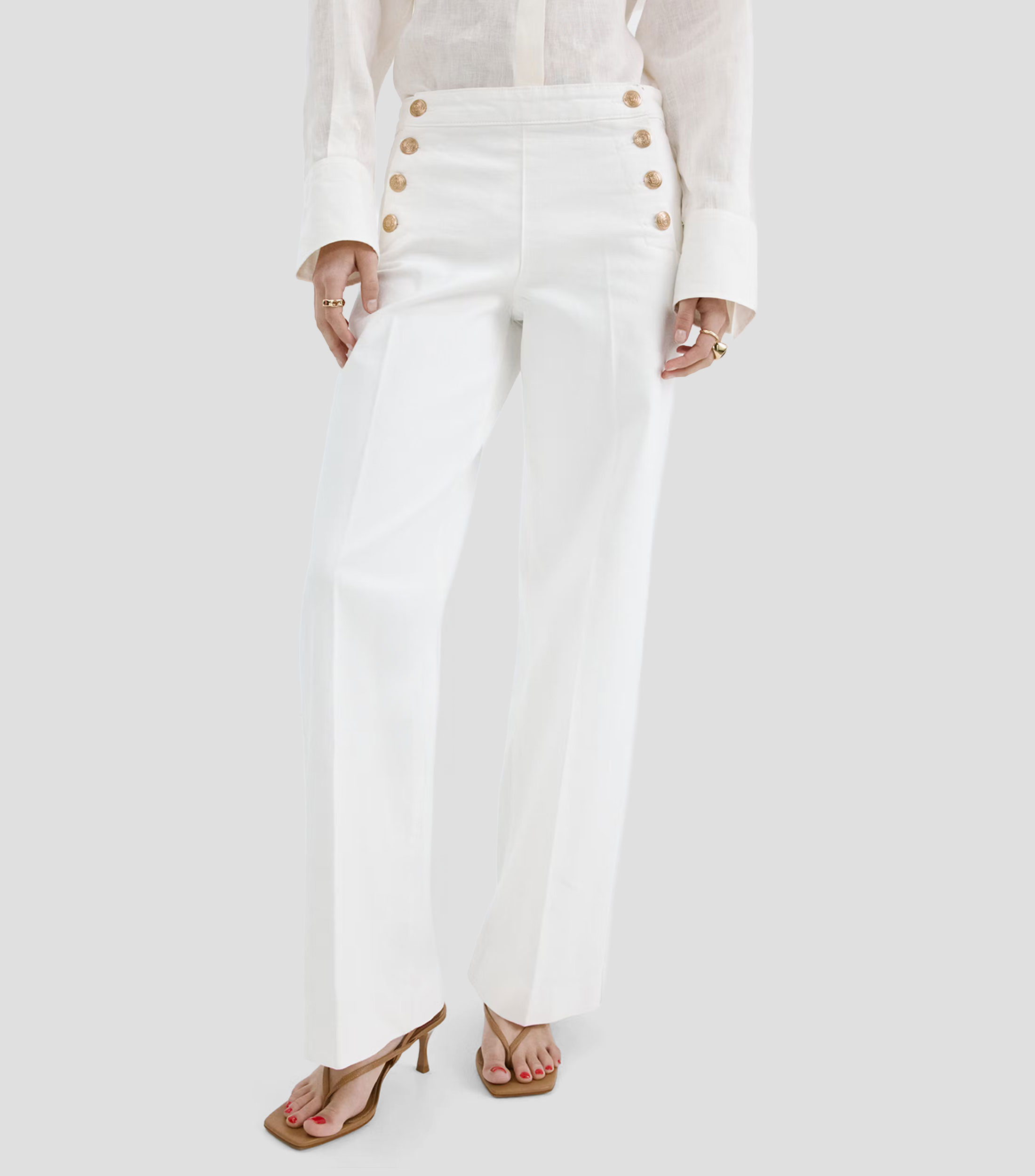 Jeans wideleg Mujer