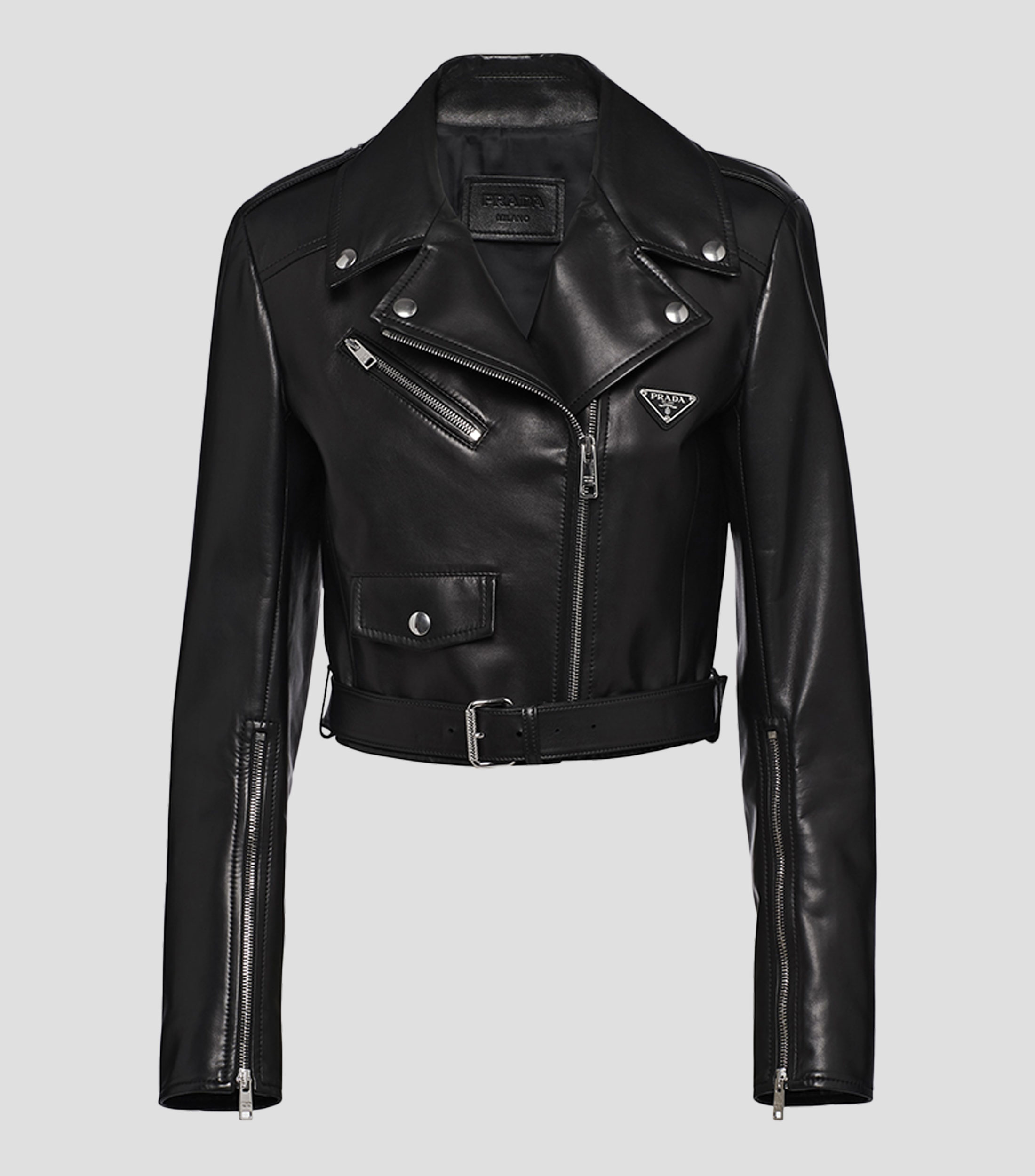 Chamarra Biker liso Mujer