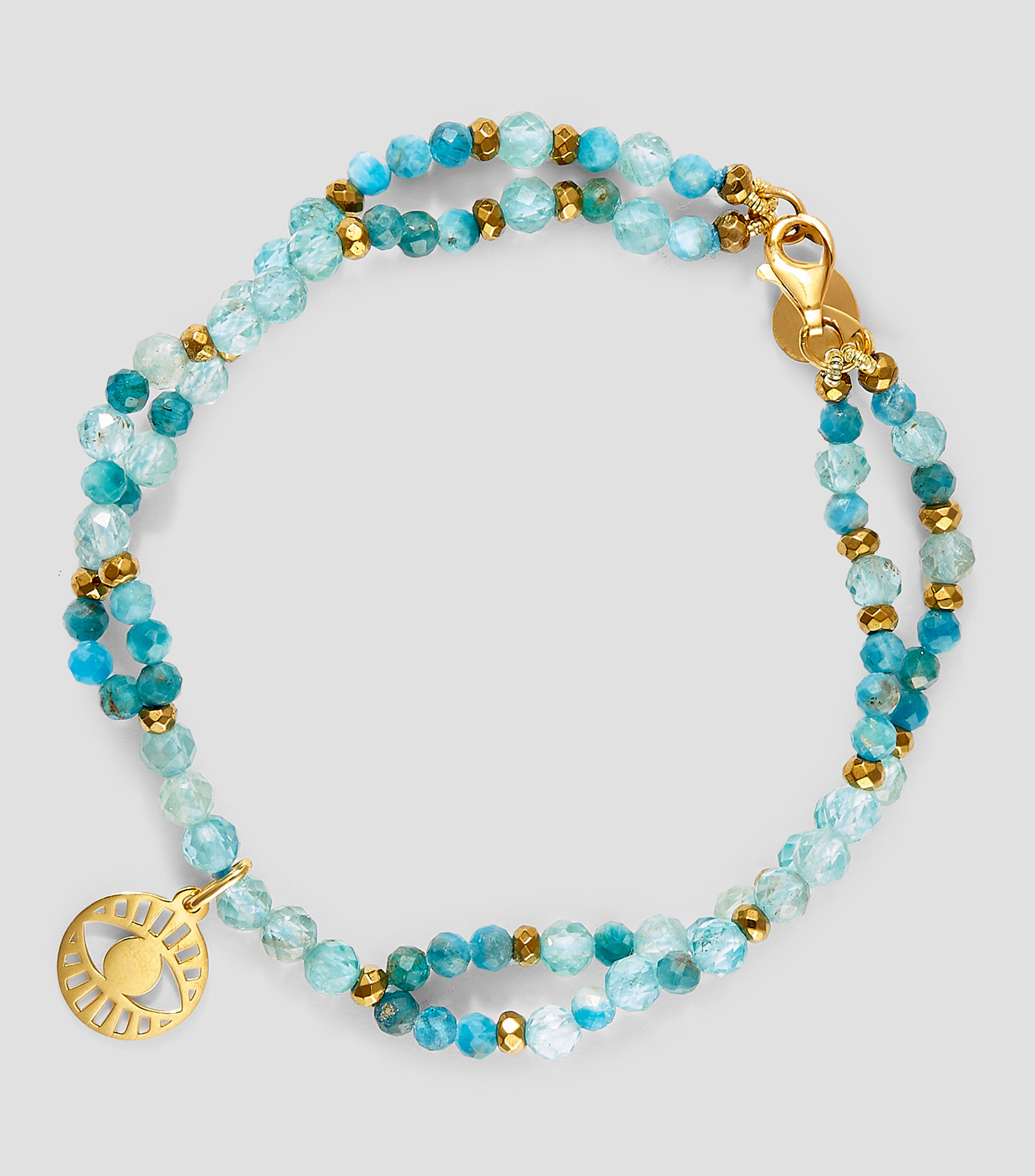 Pulsera con apatita Mujer