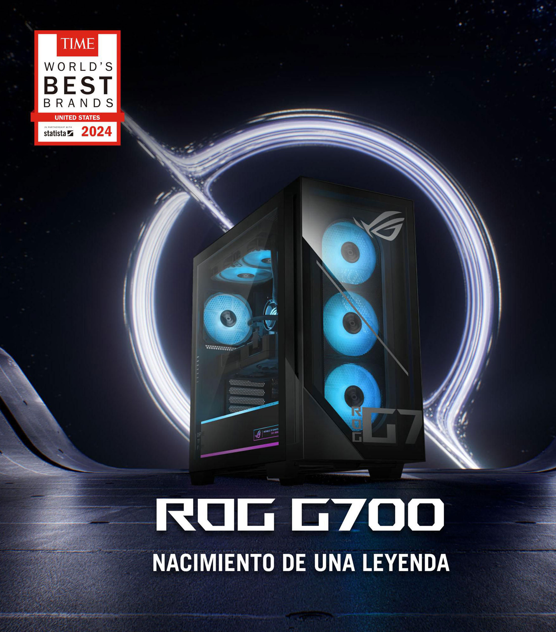 PC Gamer ROG G700TF, GeForce RTX 5070 PRIME, Intel Core Ultra 7, RAM 16 GB, 1TB