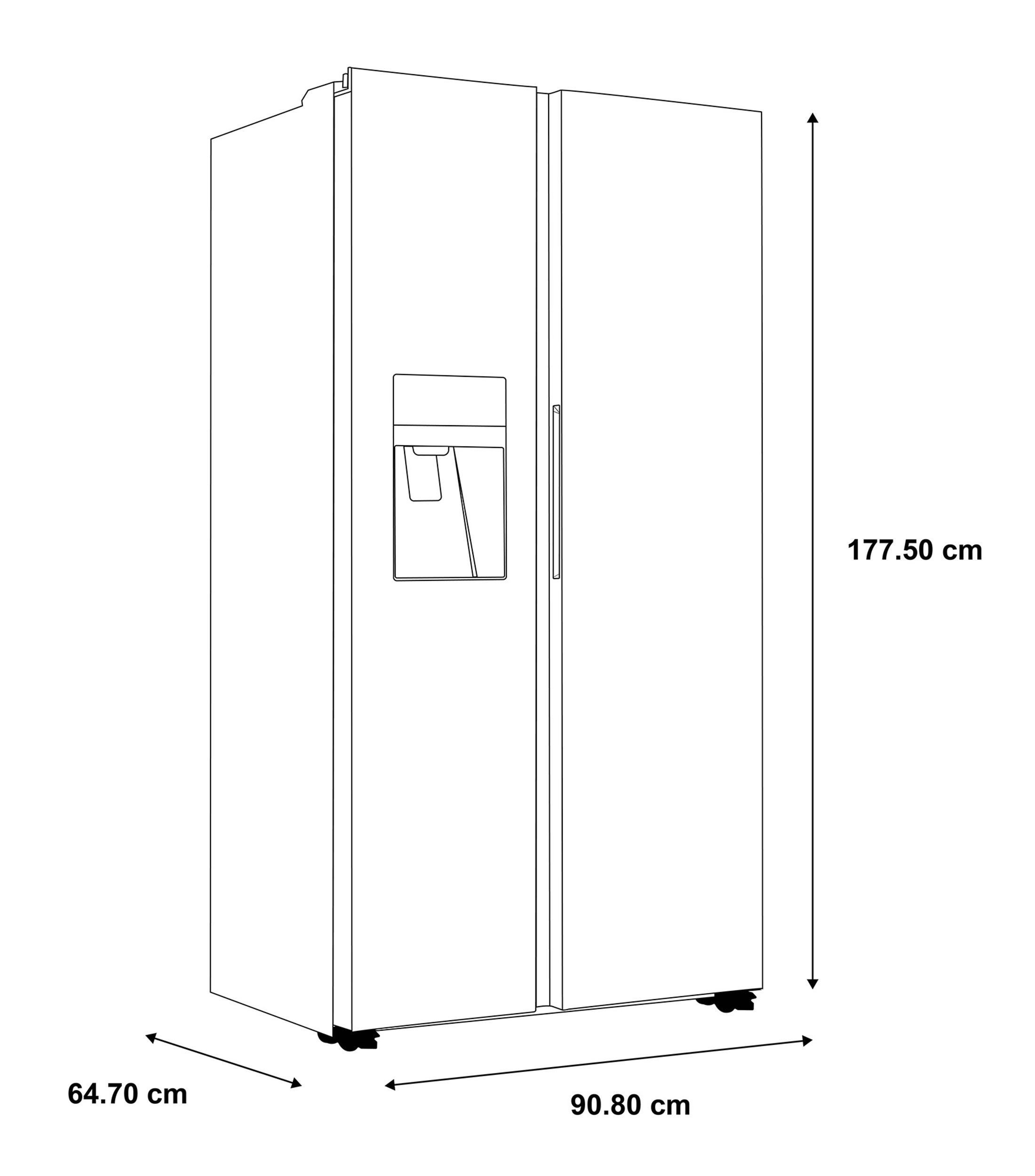 Refrigerador French Door 541 L HSM541HMNSS0