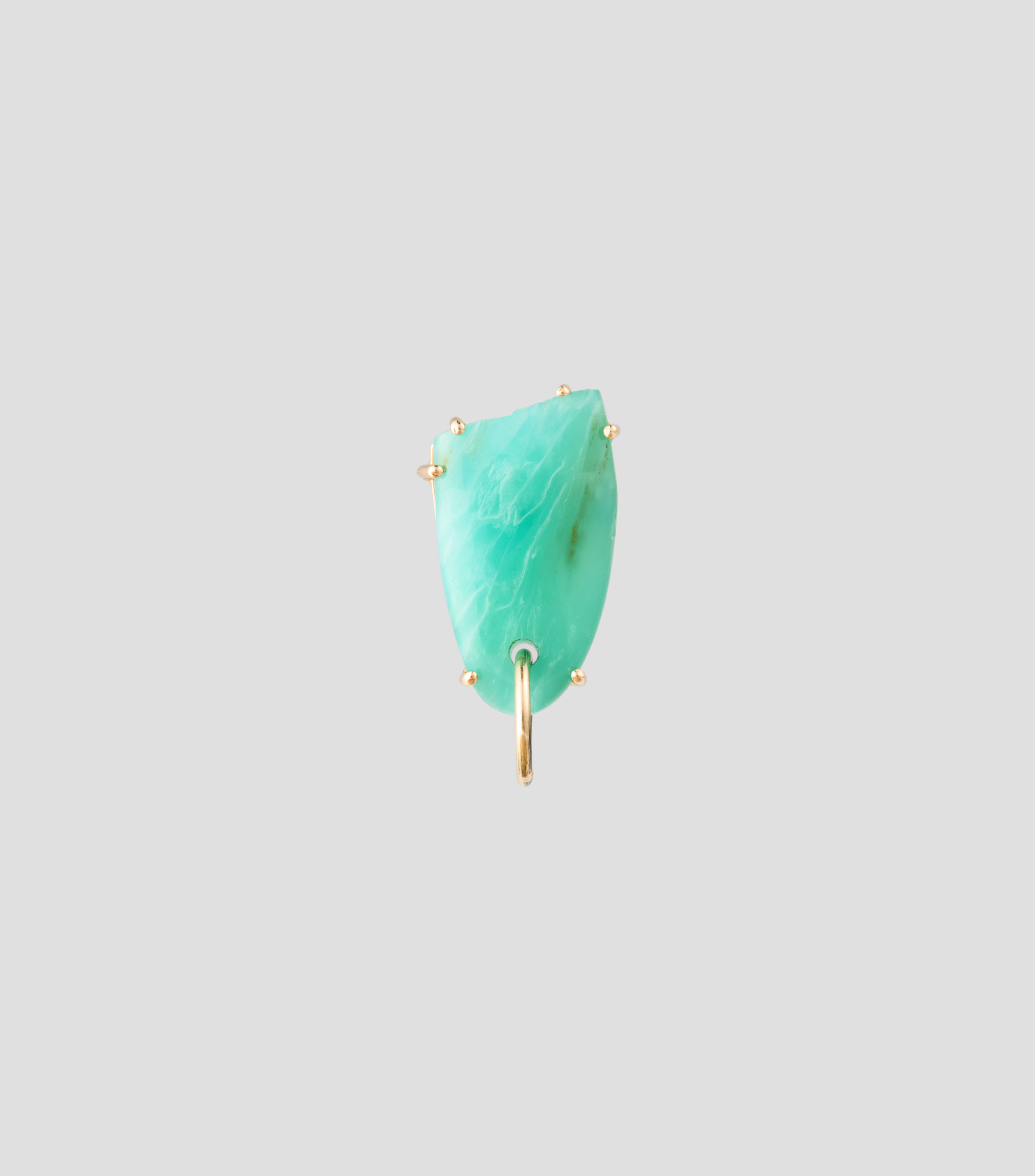 Arete Unique Gems en oro de 14 kilates Mujer
