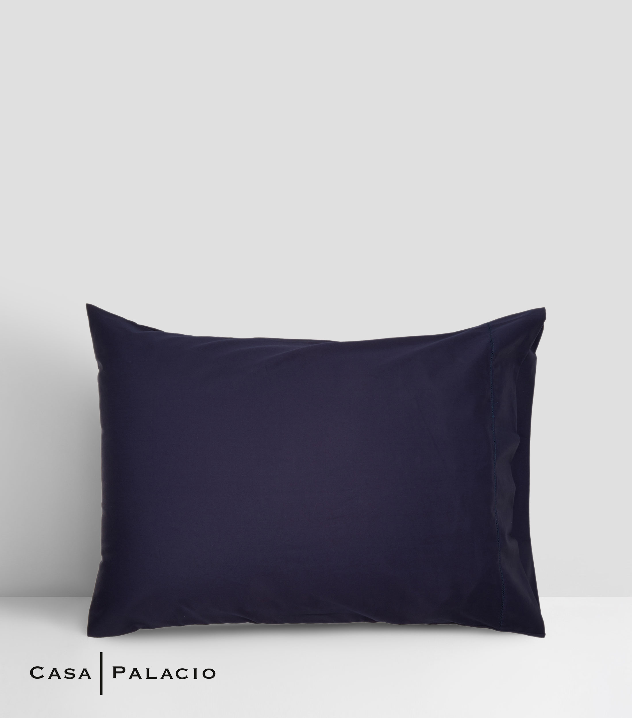 Juego de Fundas para almohada Estandar en algodon Royal Azul Marino