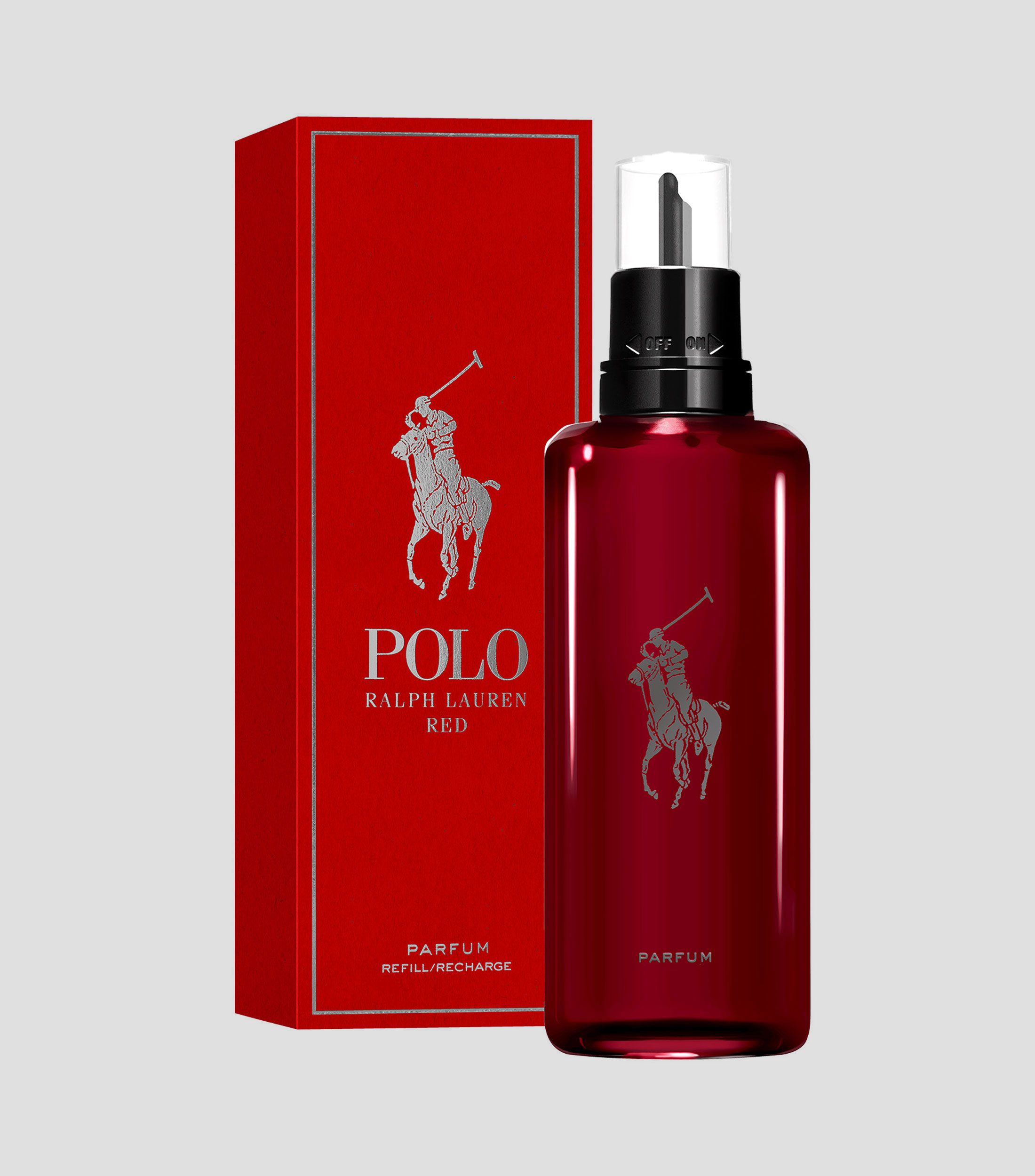 Perfume Ralph Lauren Polo Red Parfum Refill 150 ML, Hombre