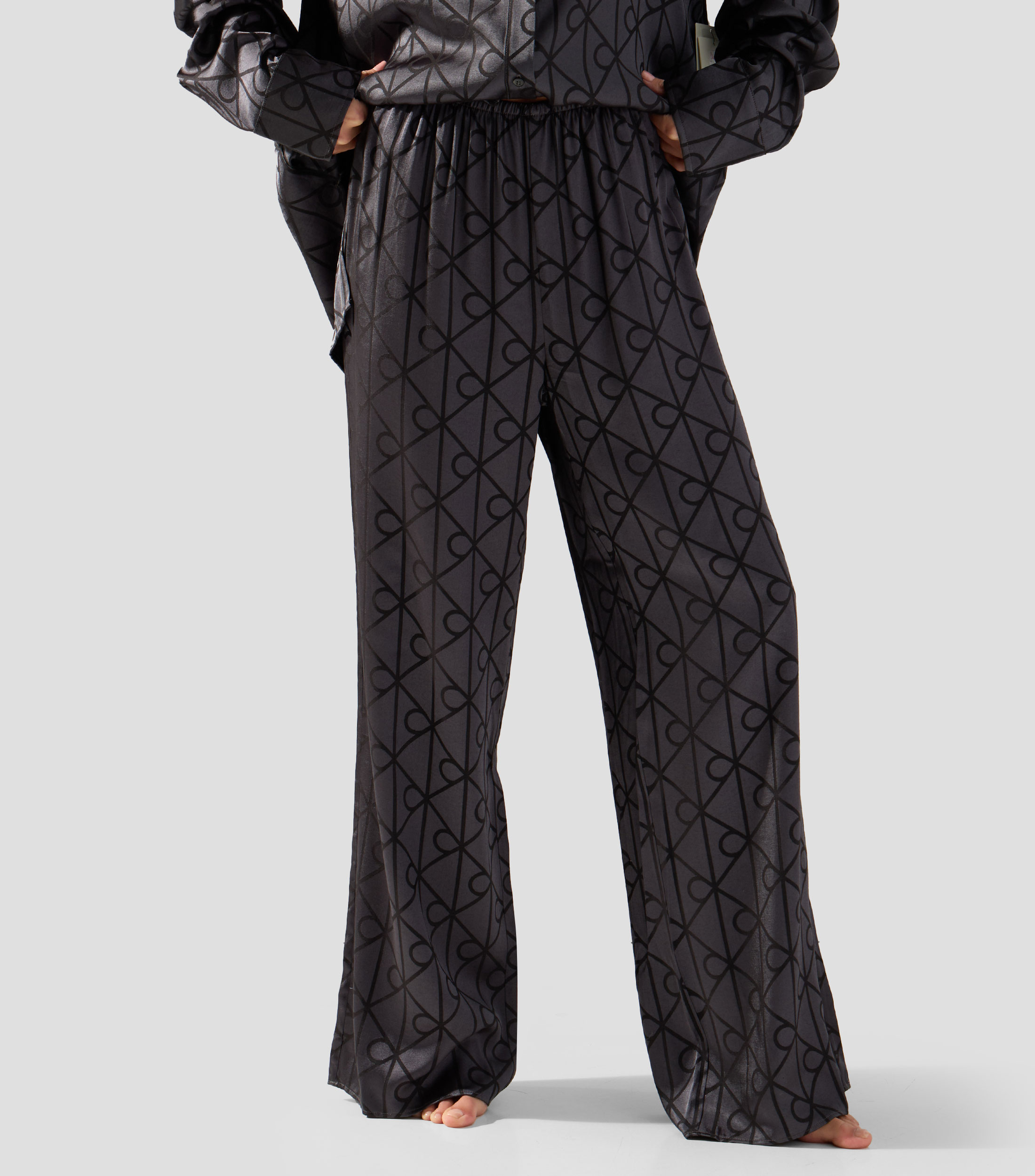 Pantalón pijama estampado Mujer