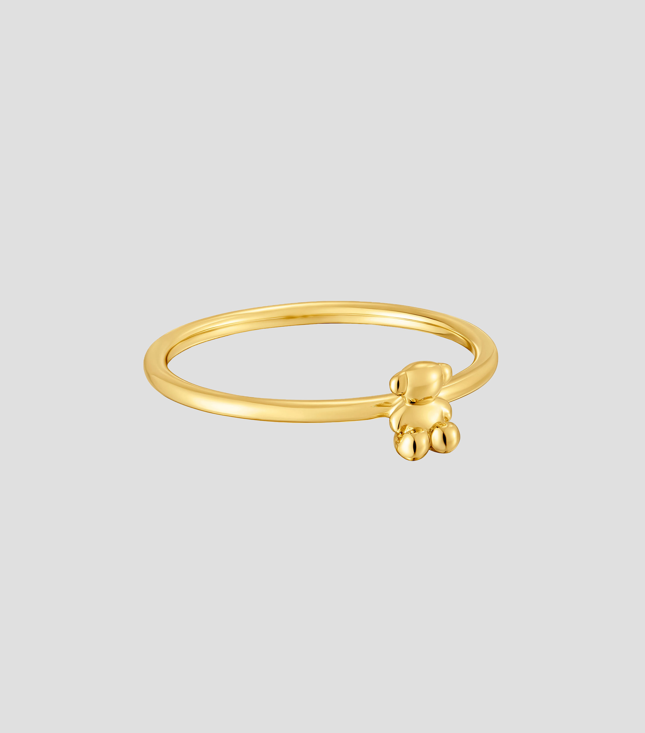 Anillo en Oro de 18 Kilates Bold Bear Mujer