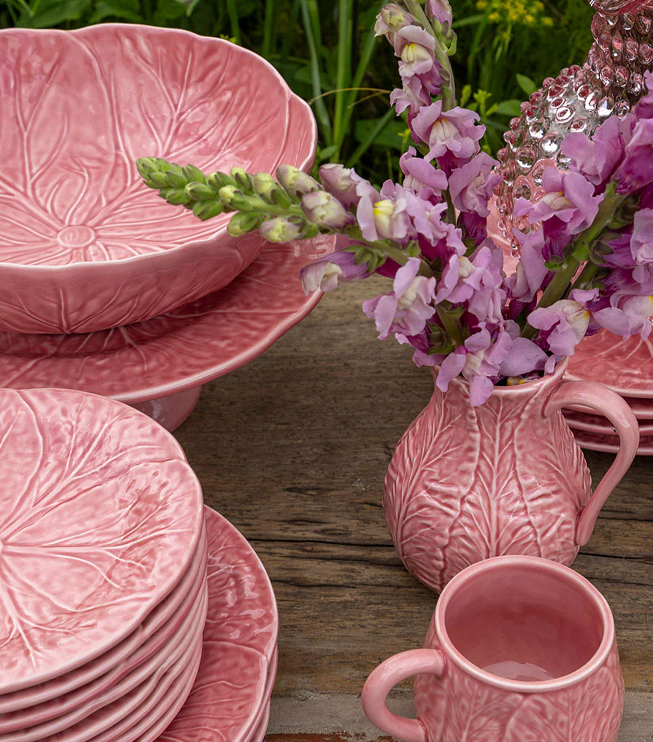 Set de 4 Bowls Repollo Rosa