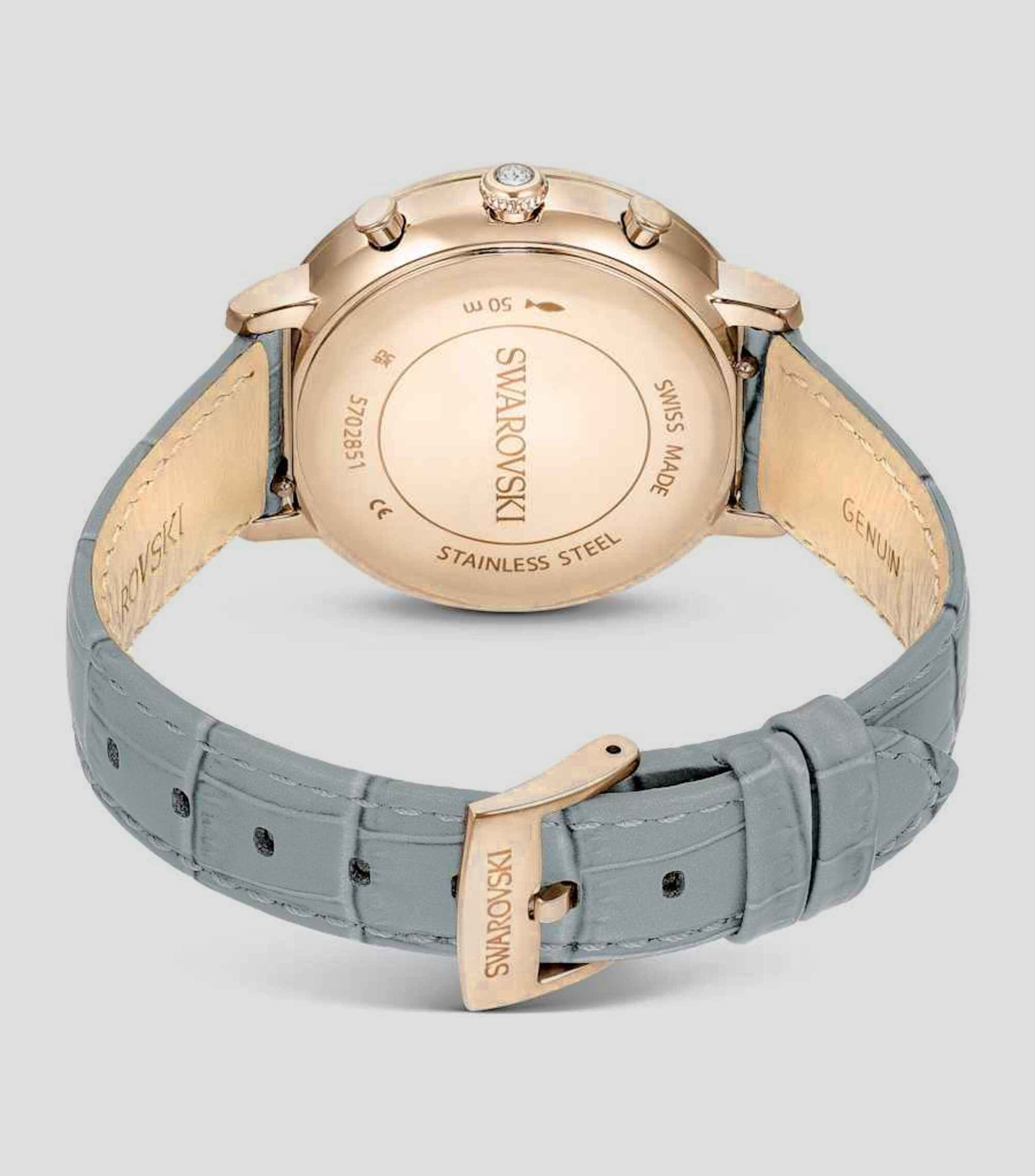 Reloj para Mujer Matrix Chrono casual dorado, gris