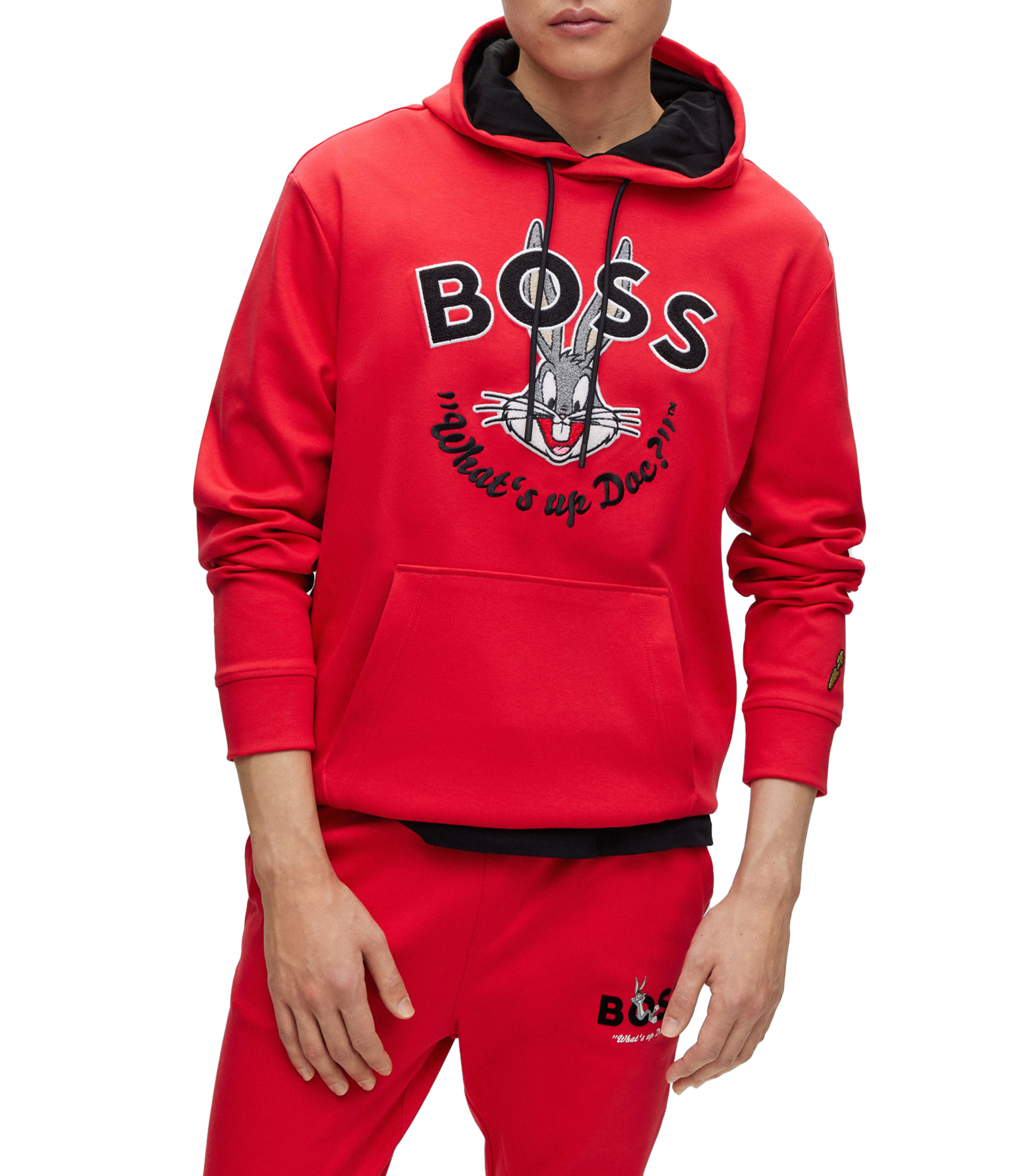 Hugo Boss SUDADERA HOMBRE ALGODu00d3N ROJO Hugo Boss Perfume Hombre