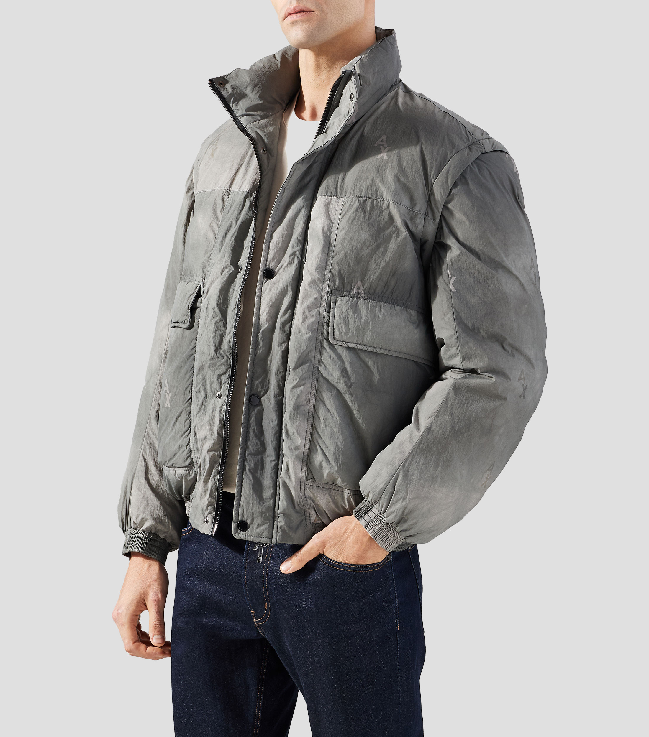 Chamarra puffer Hombre