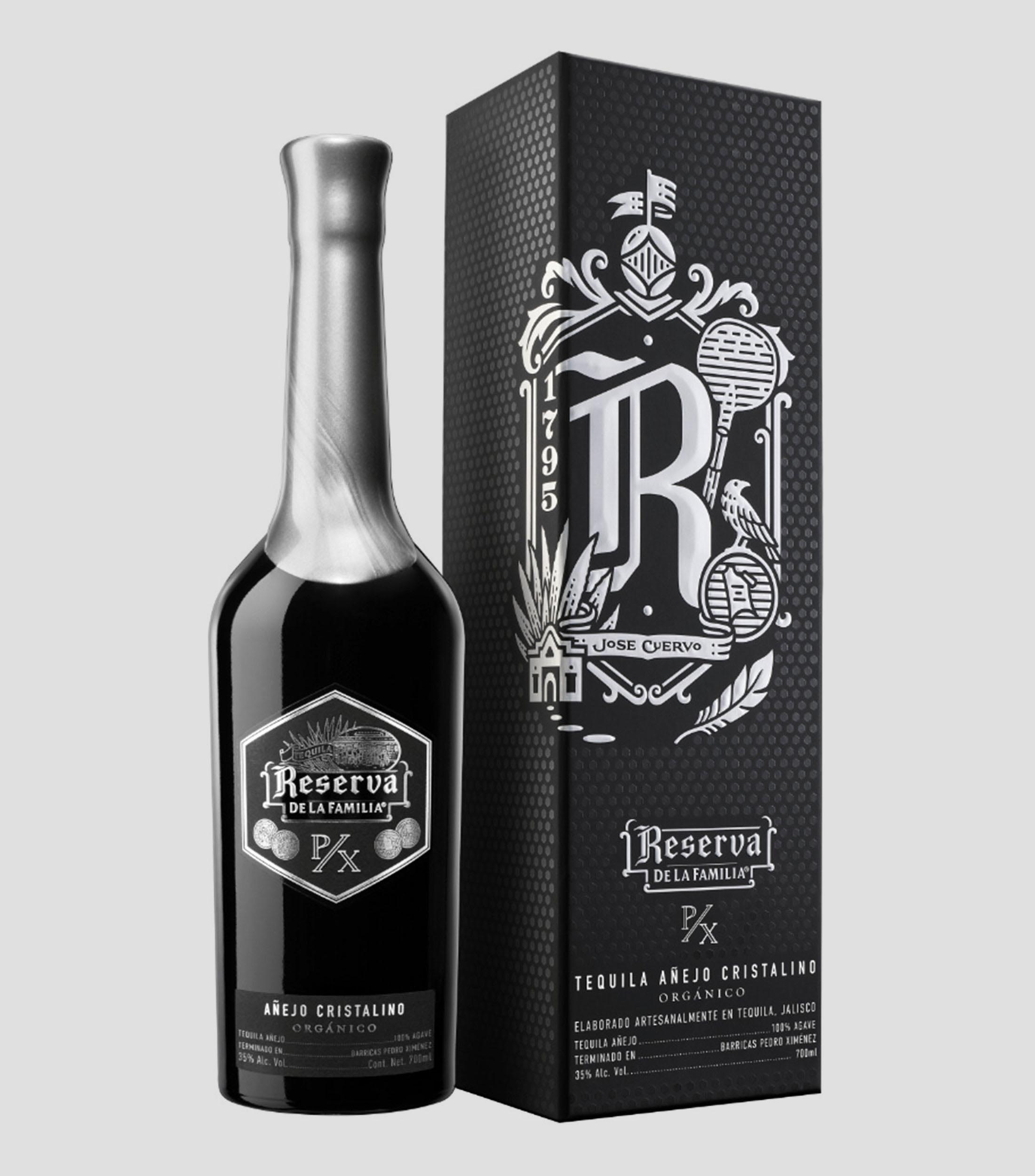 Tequila añejo cristalino Reserva de la Familia Cristalino Orgánico, 700 ml