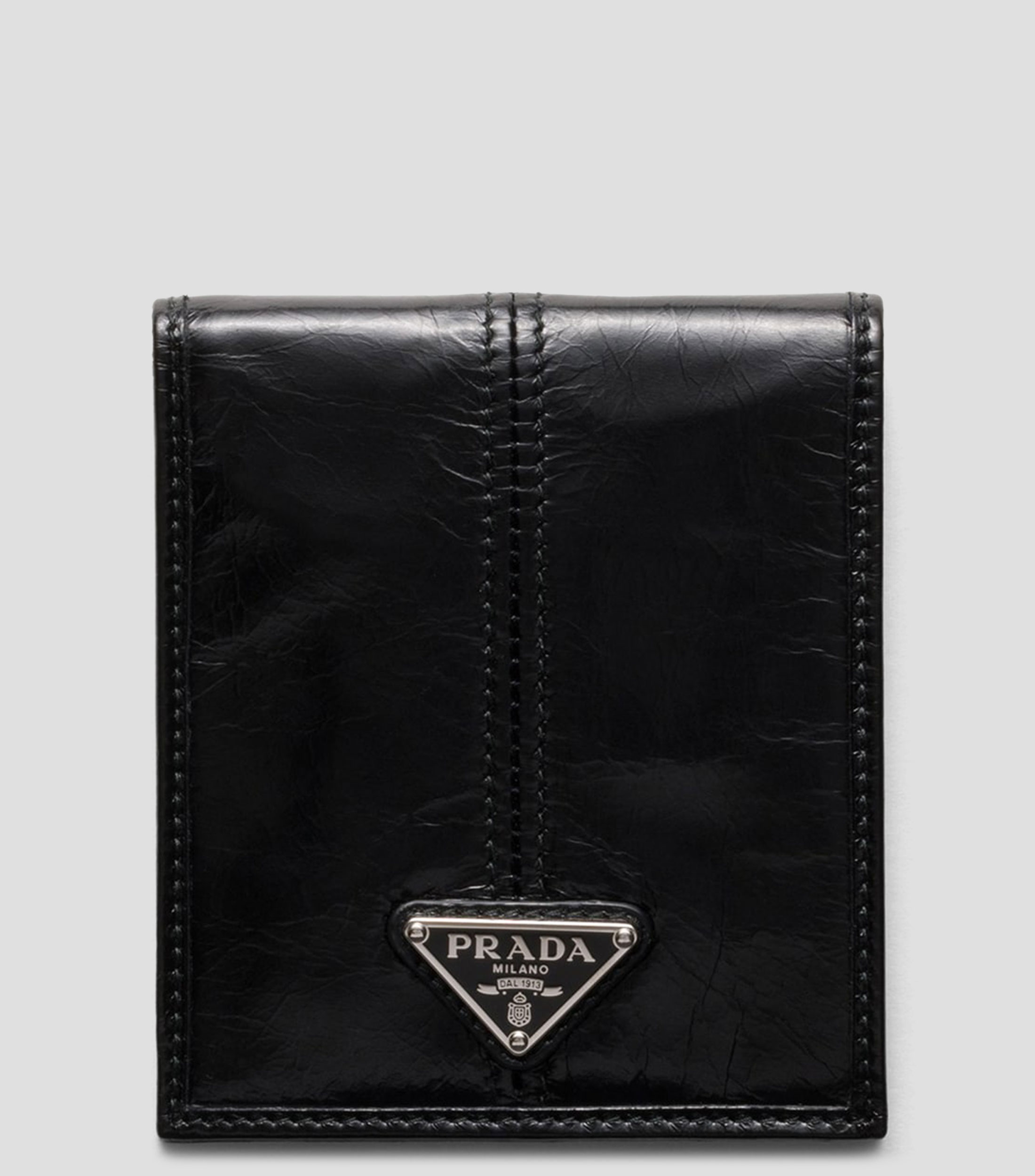 Cartera bifold en piel fantasía Hombre