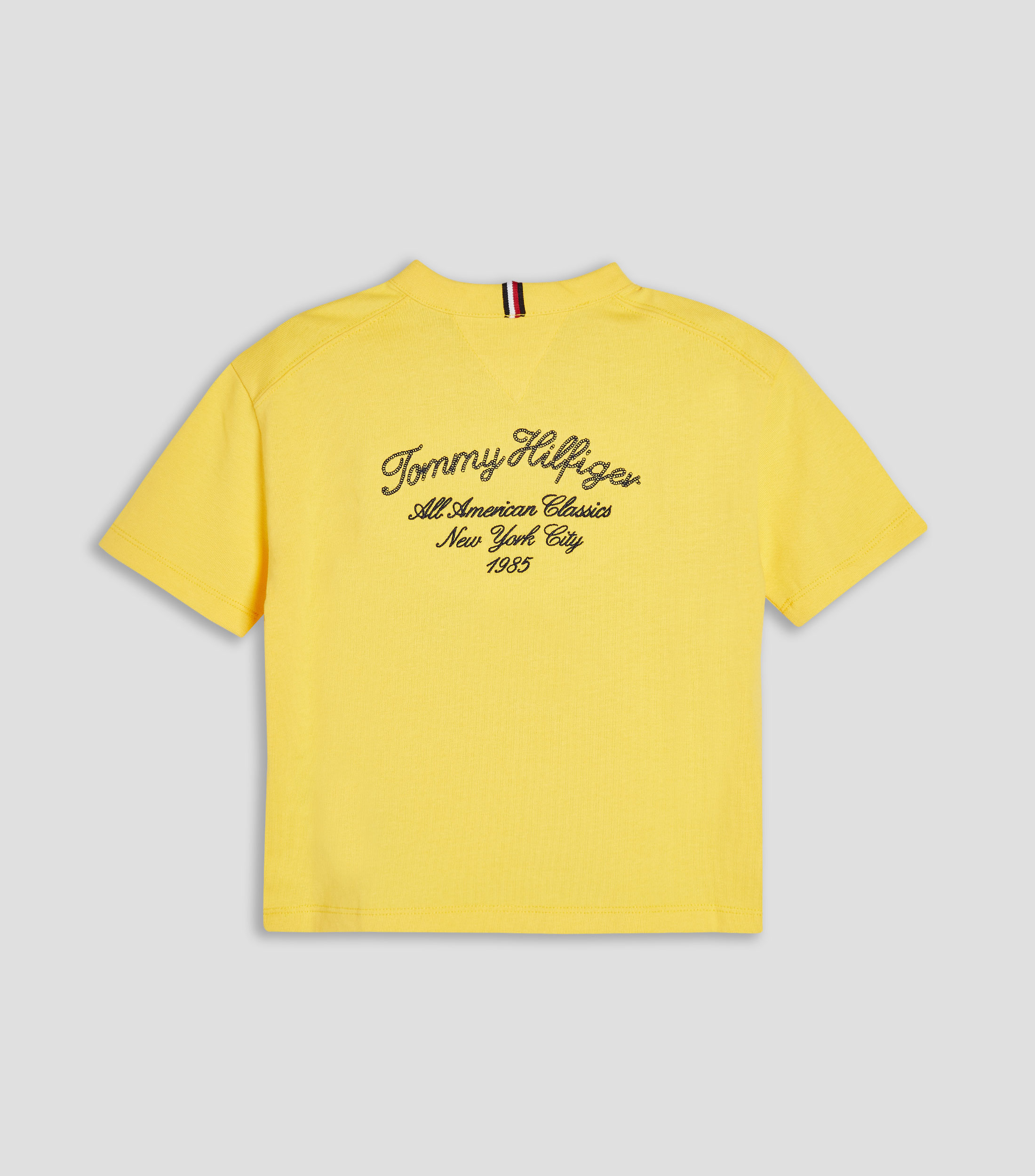 Playera cuello redondo manga corta lisa Niño