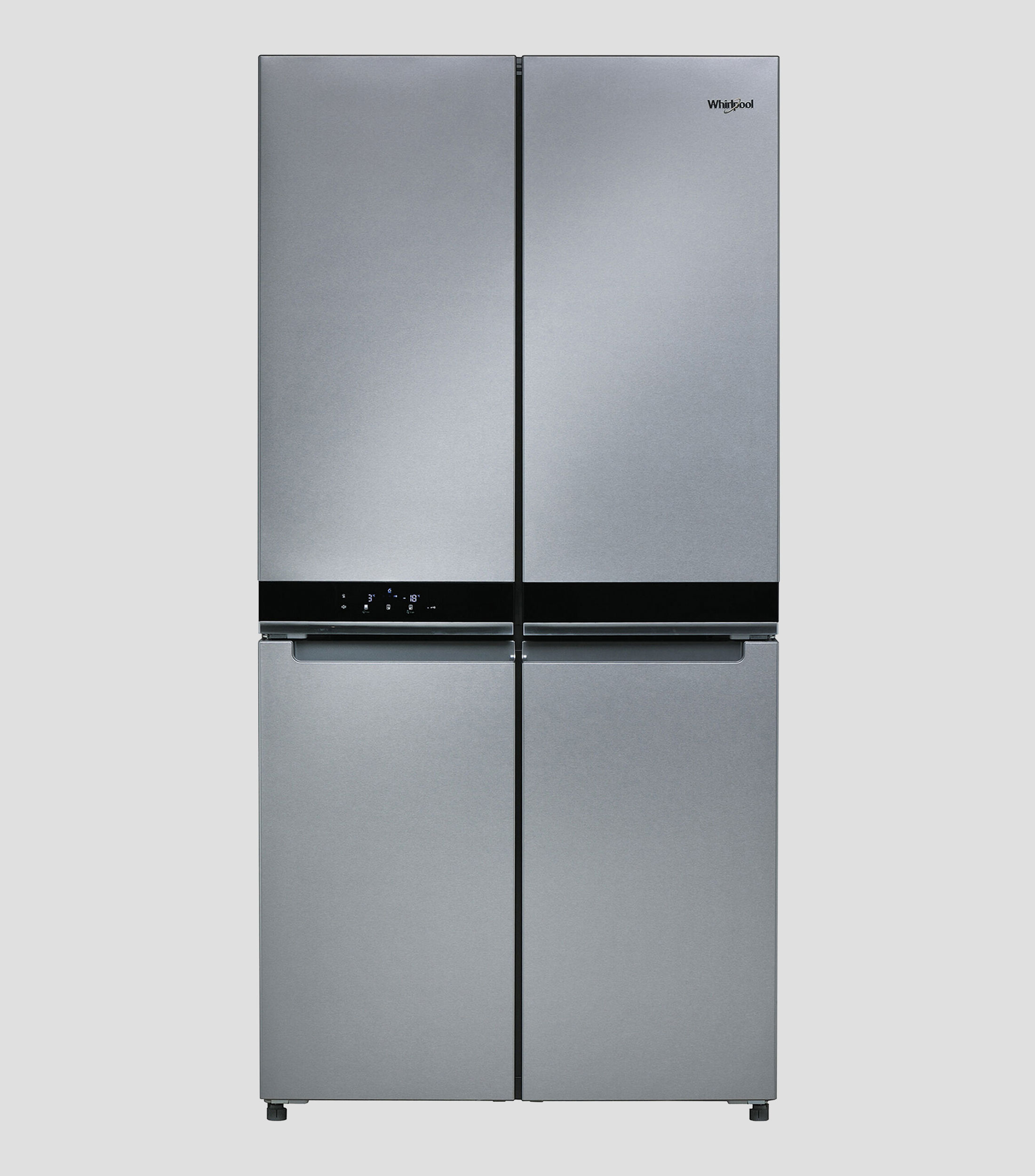 Refrigerador French Door 21 p3 Quattro con Flexi Freeze Gris Acero
