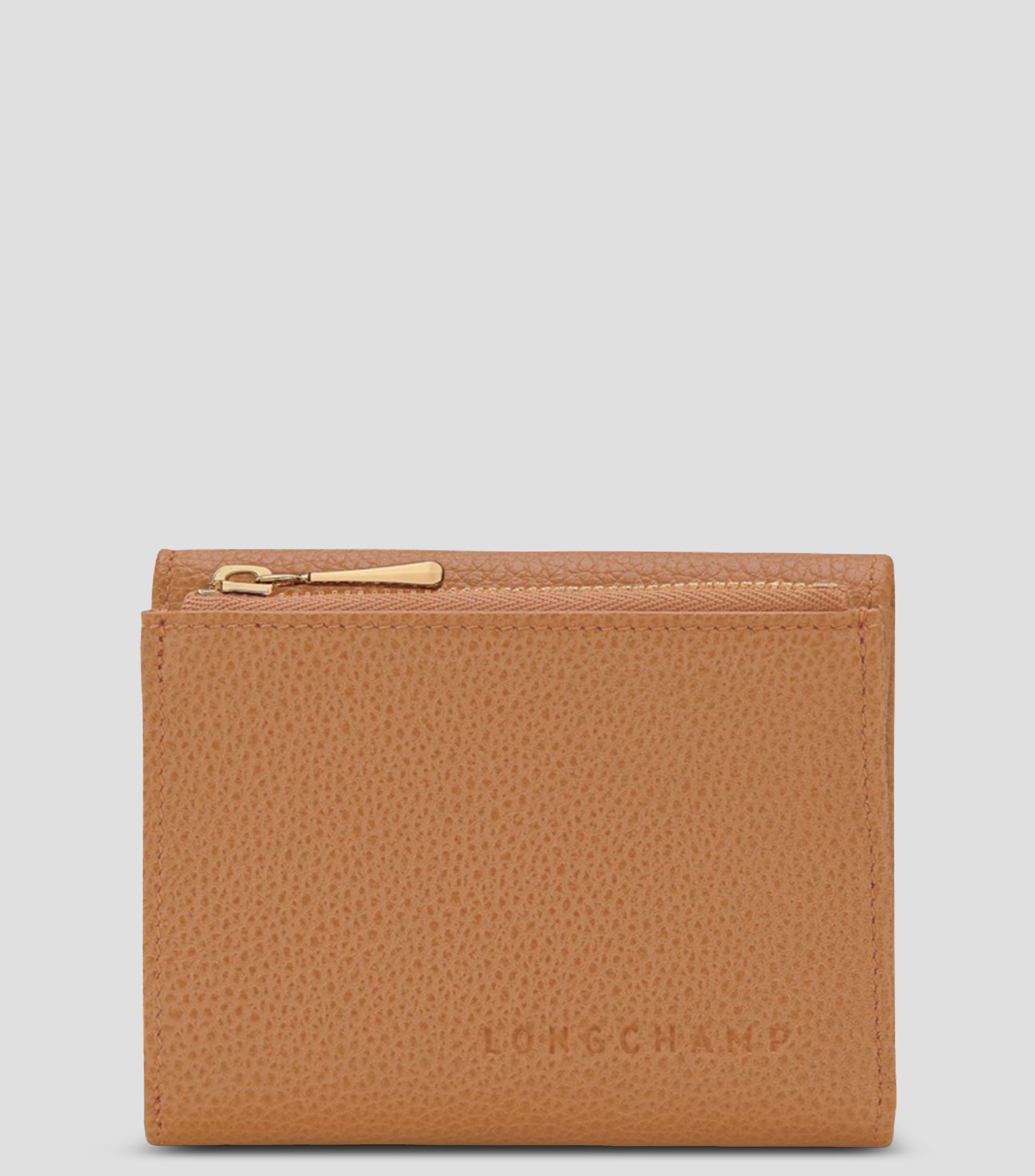 Cartera de piel granulada Le Foulonné lisa Mujer