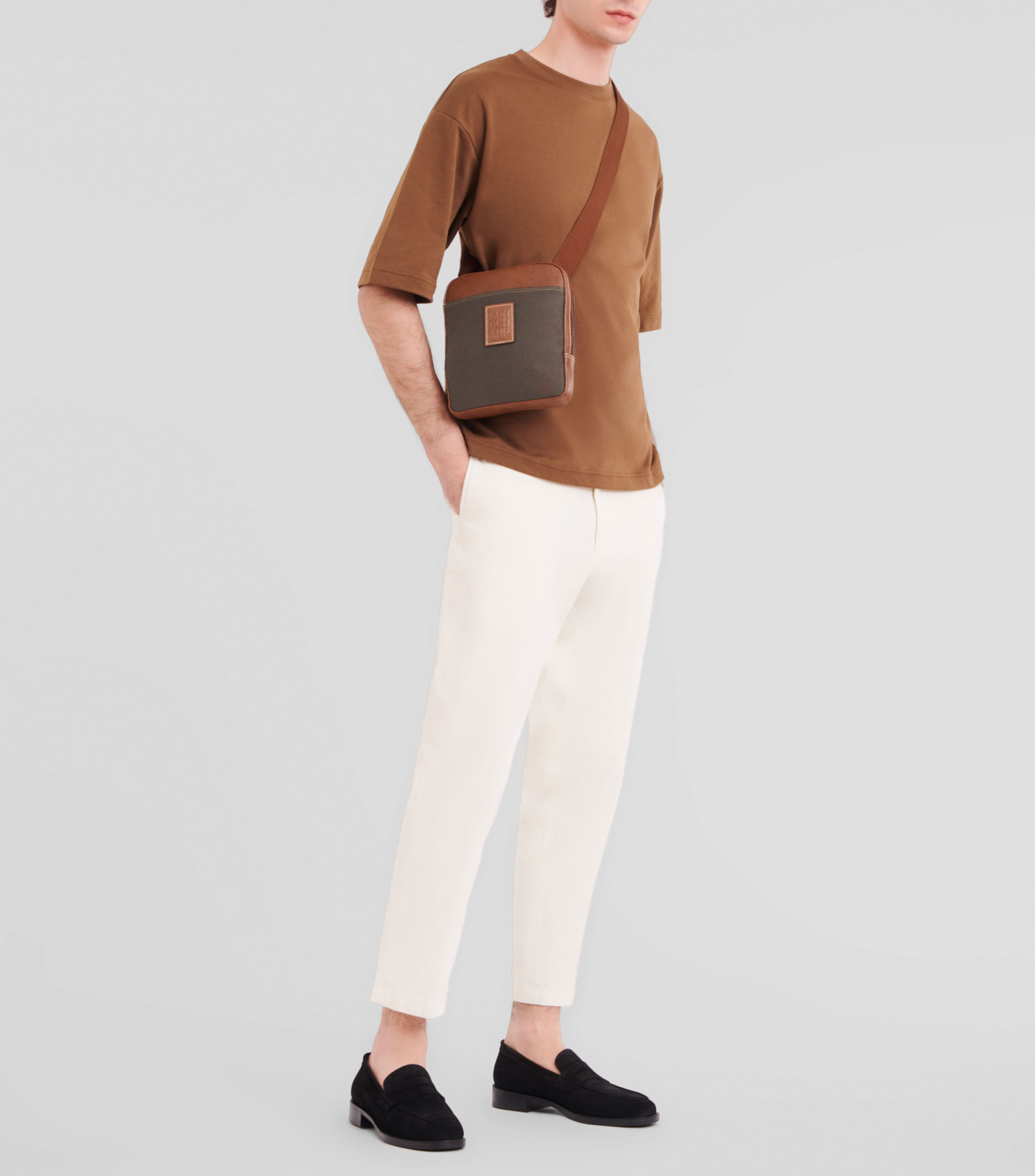 Bolsa crossbody Boxford texturizado Hombre