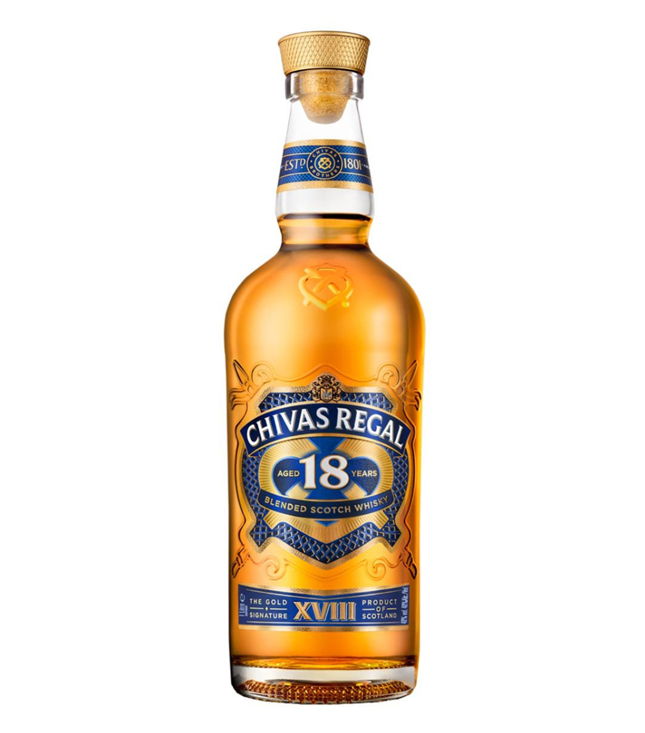 Whisky Chivas Regal 18 Anos Gold Signature, 750 ml