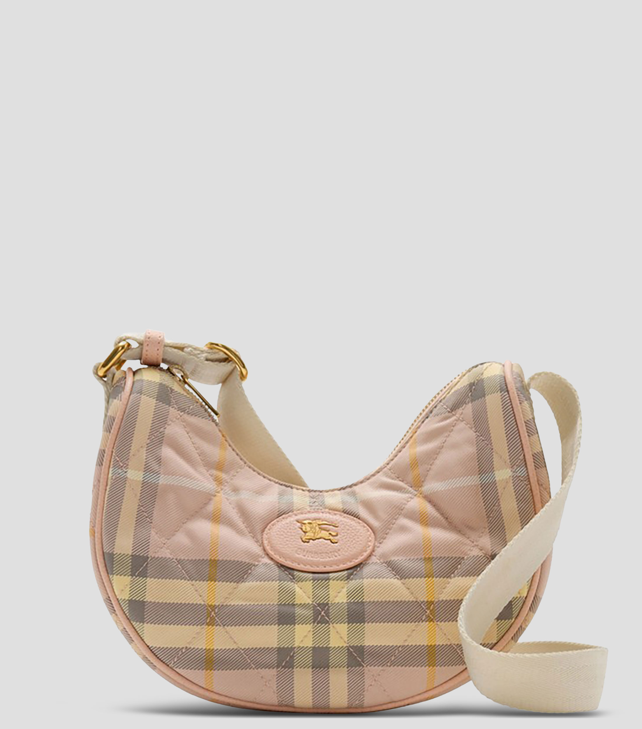 Bolsa bandolera Horseshoe con cuadros Mujer