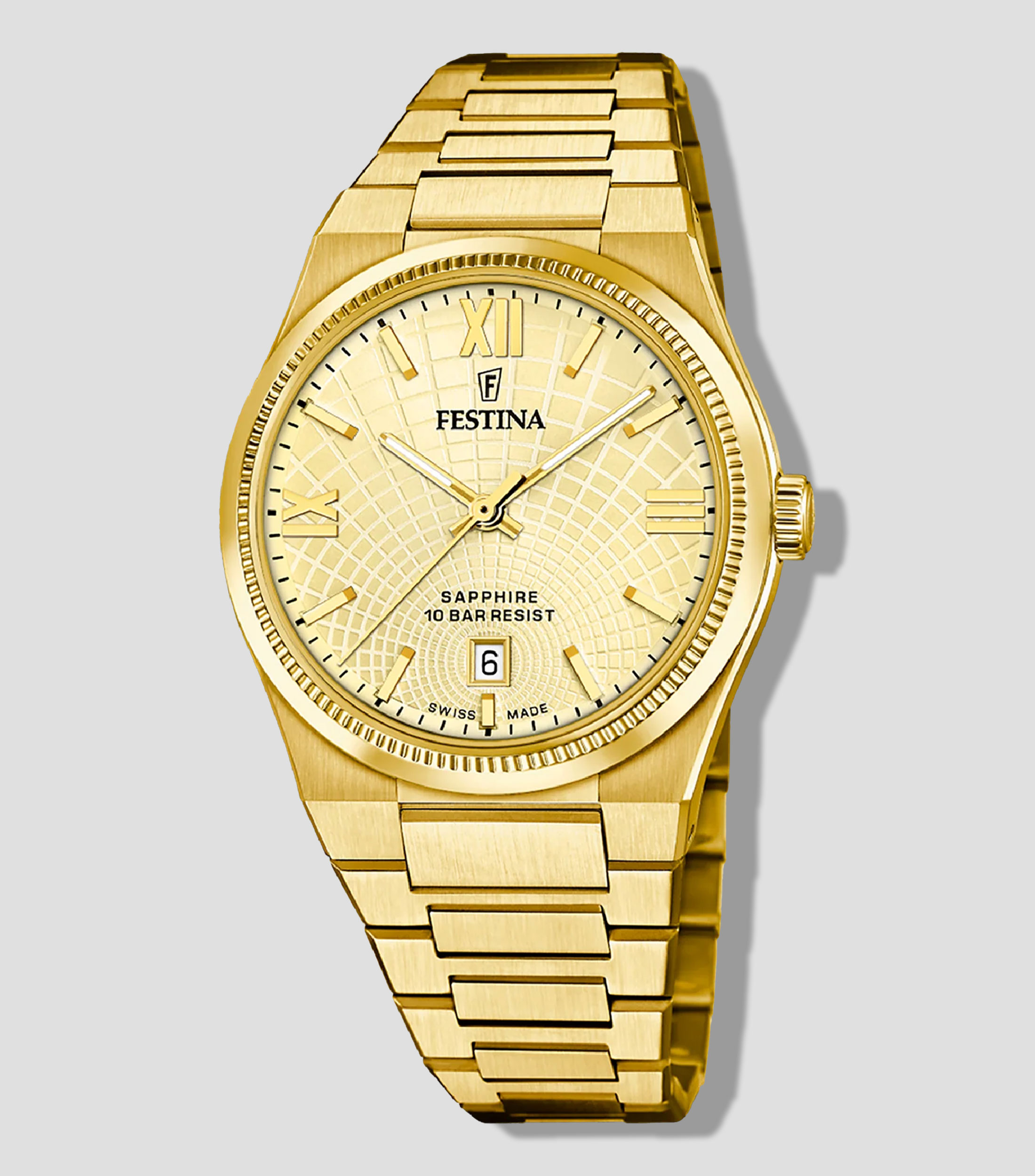 Reloj para Hombre Rive De vestir, Dorado