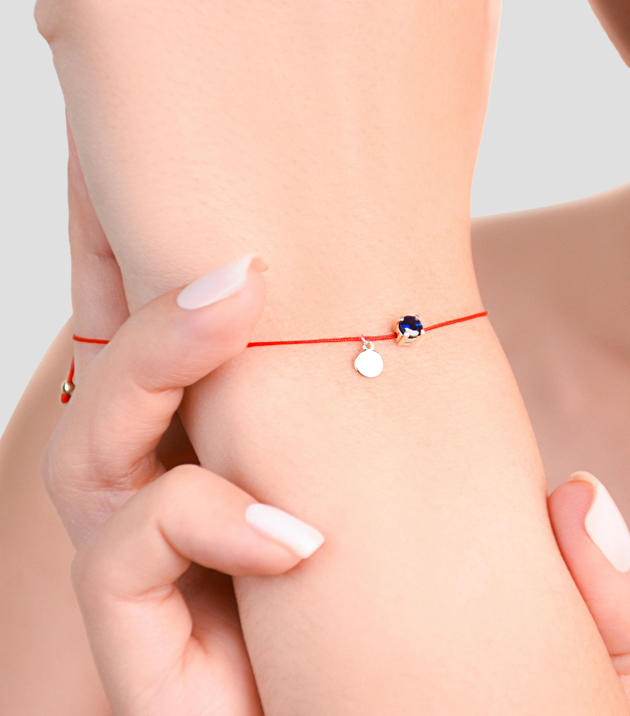 Pulsera con Zafiro Mujer