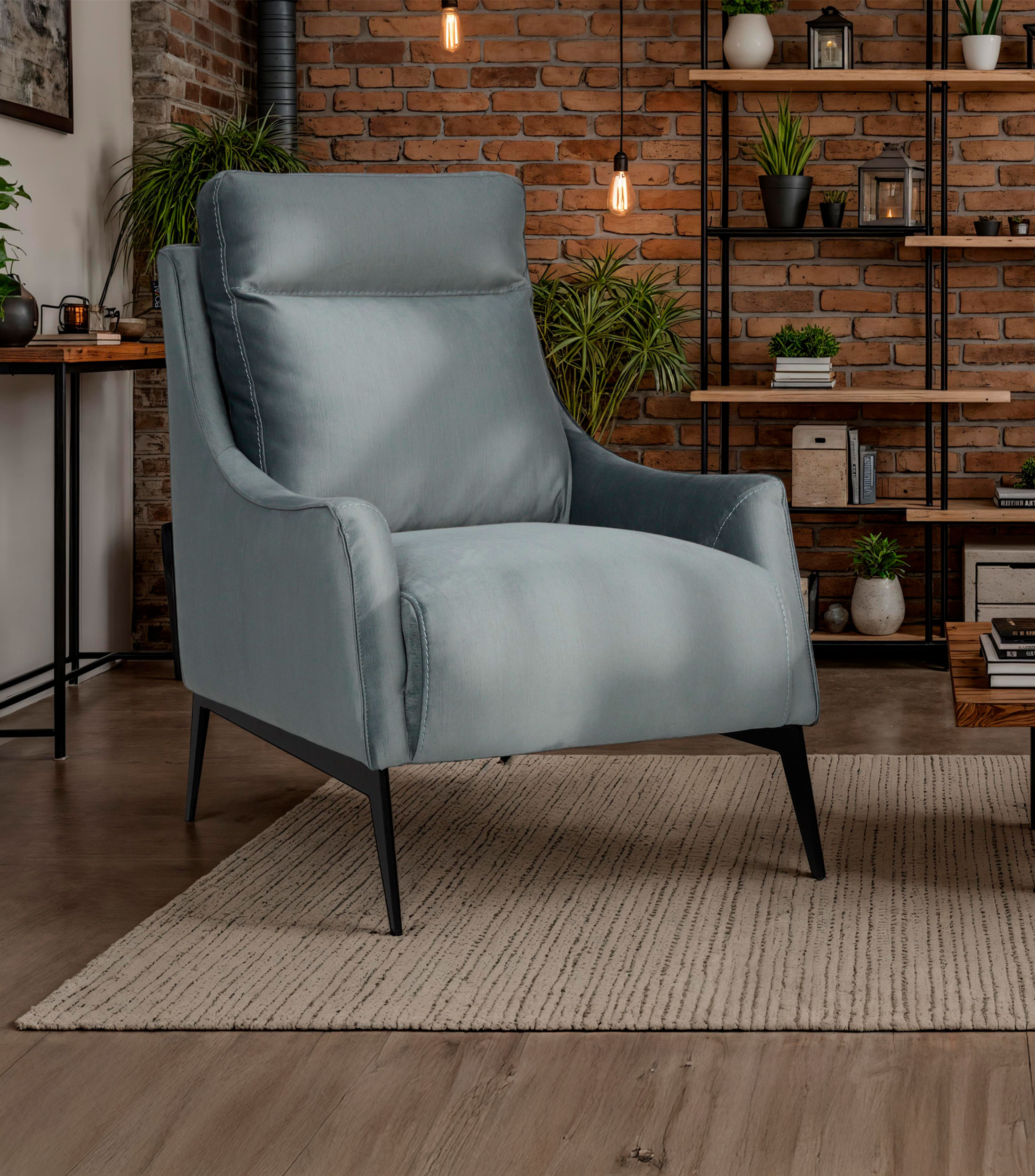 Sillón Alio Acero